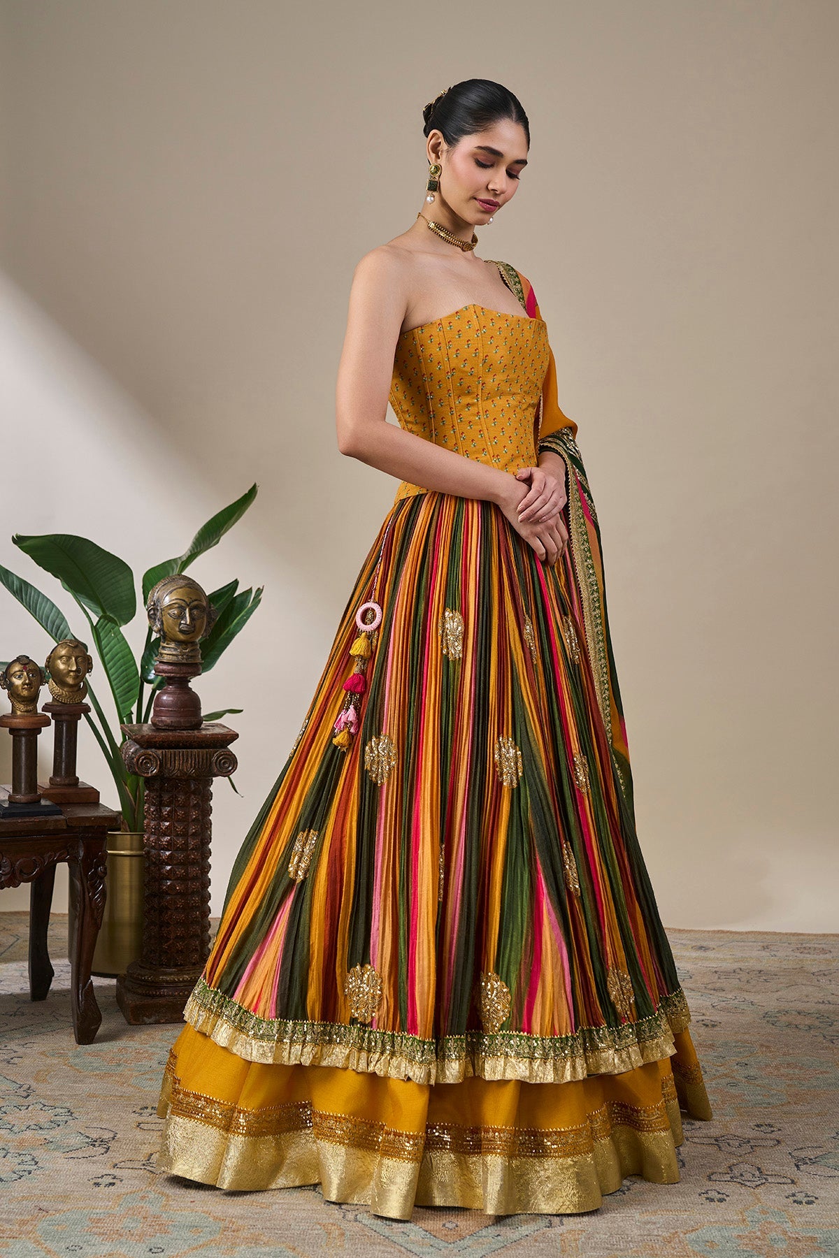 Pachranga Lehenga Set