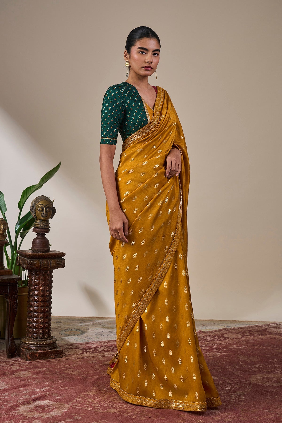 Panna And Rubi Saree