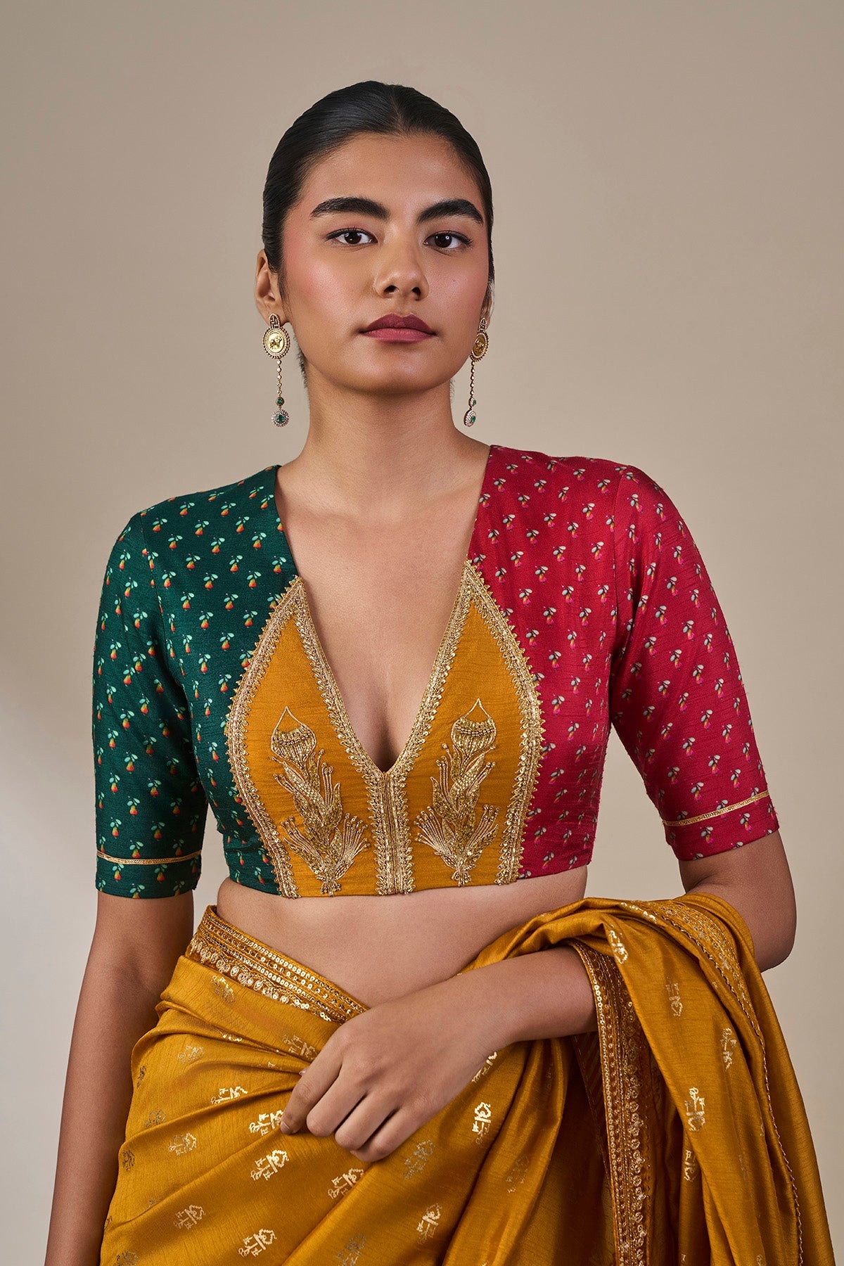 Panna And Rubi Saree