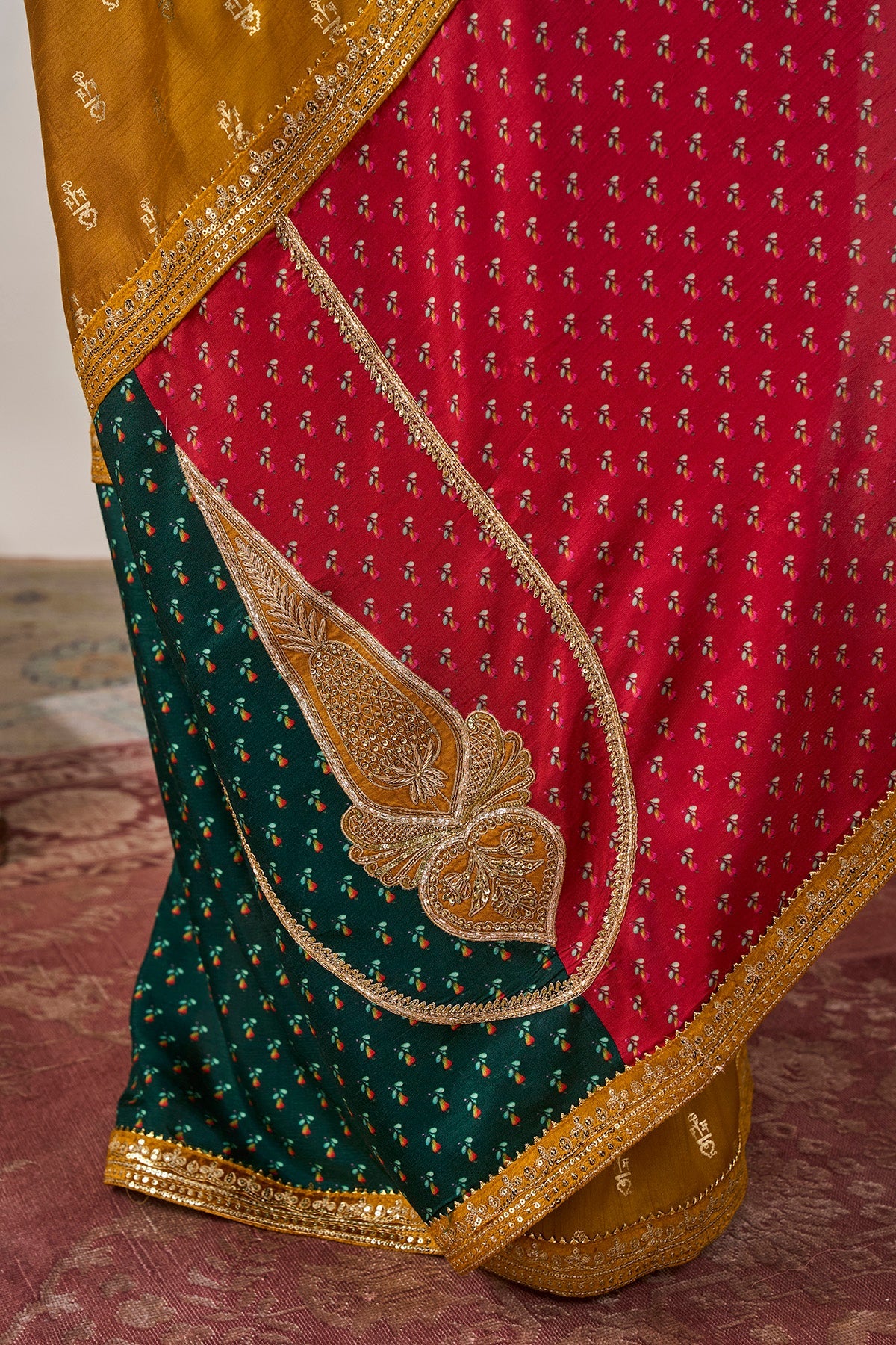 Panna And Rubi Saree