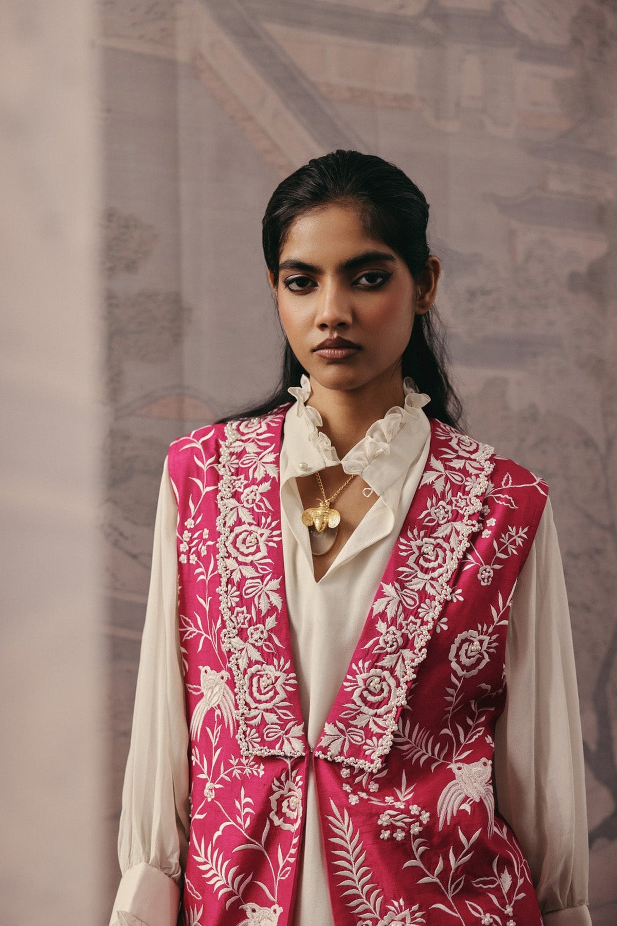 Parsi Gaara Long Gilet