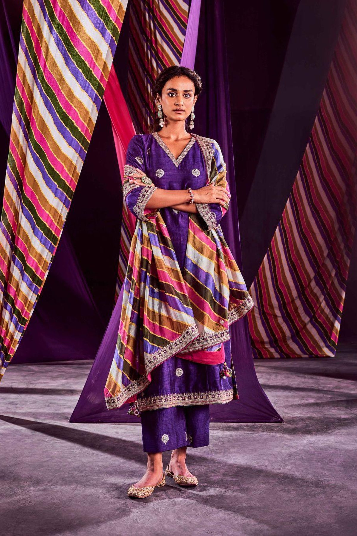 Banarasi Silk Kurta Set