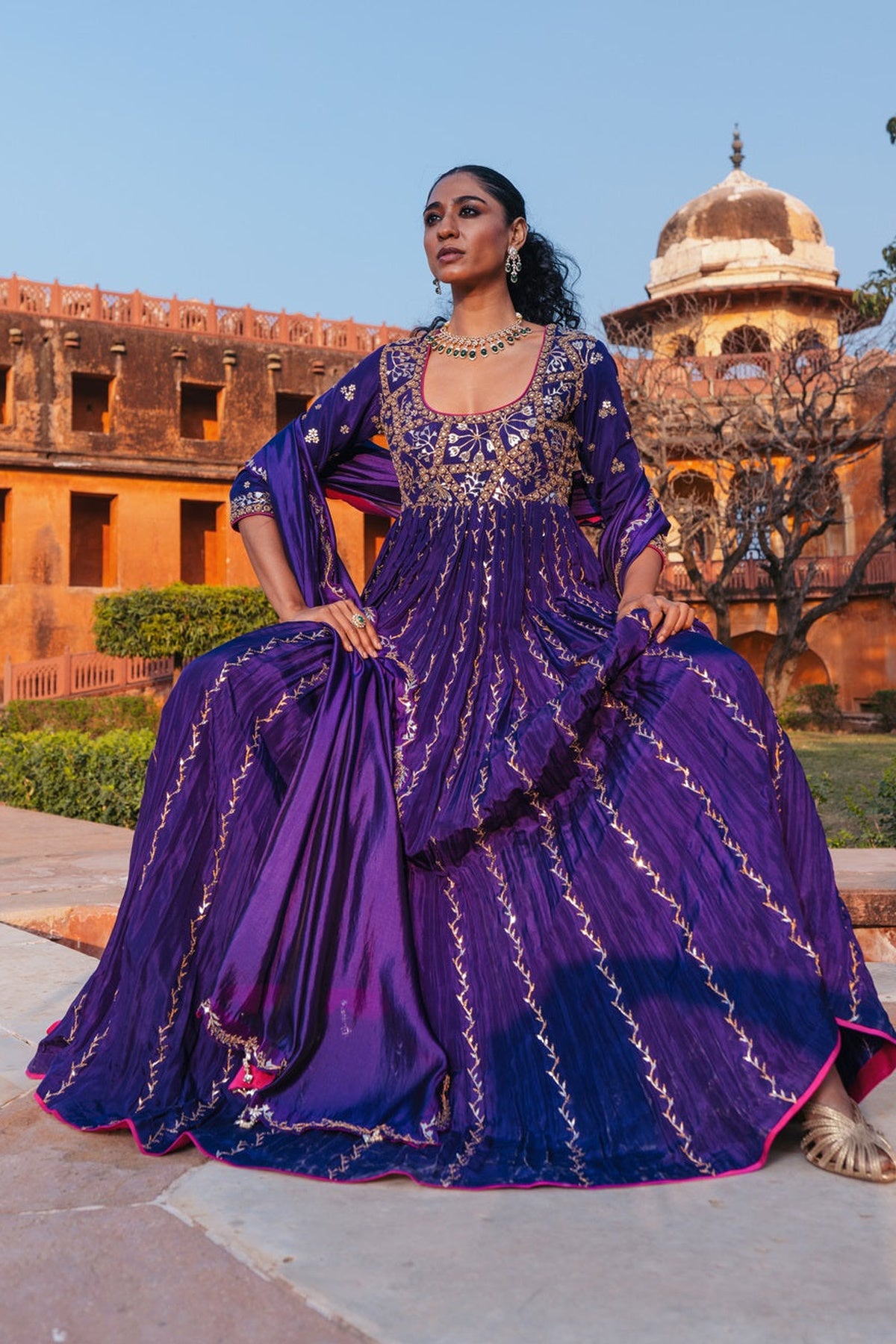 Classic Anarkali Set