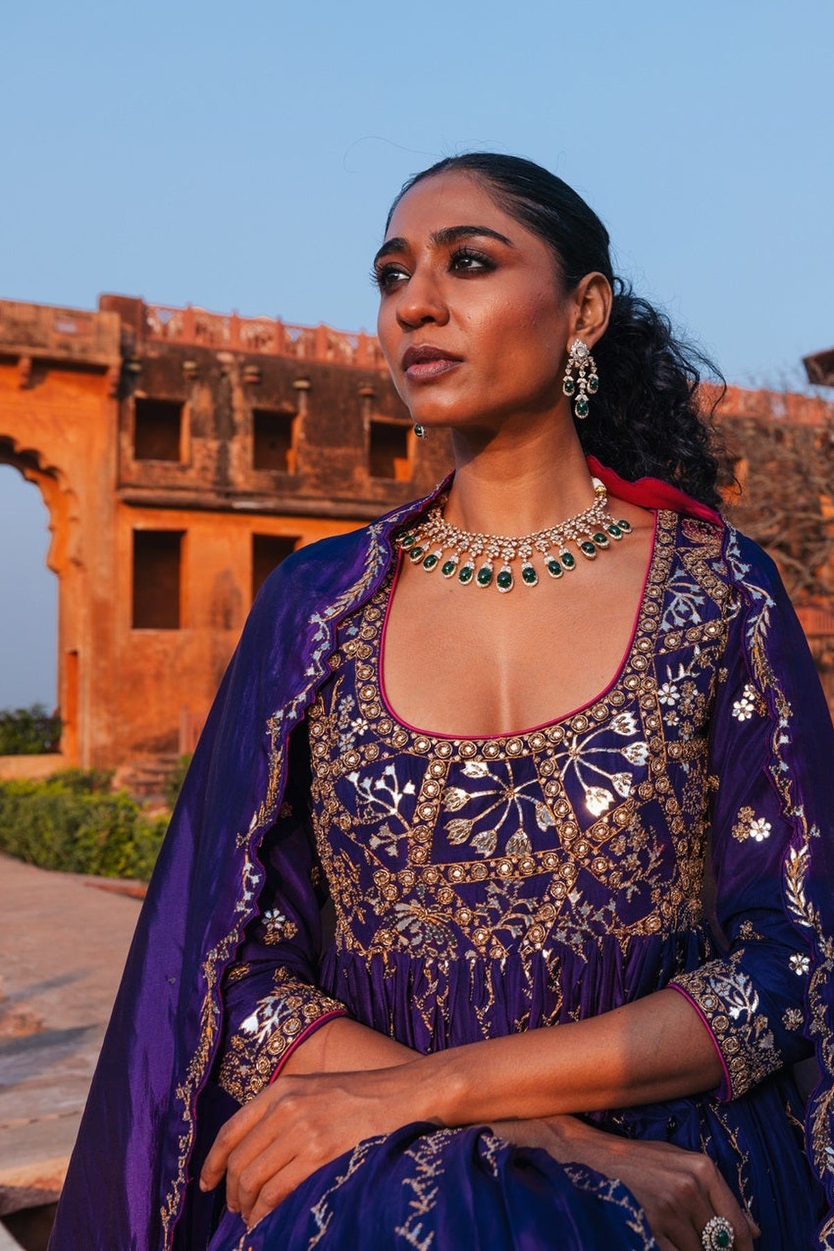 Classic Anarkali Set