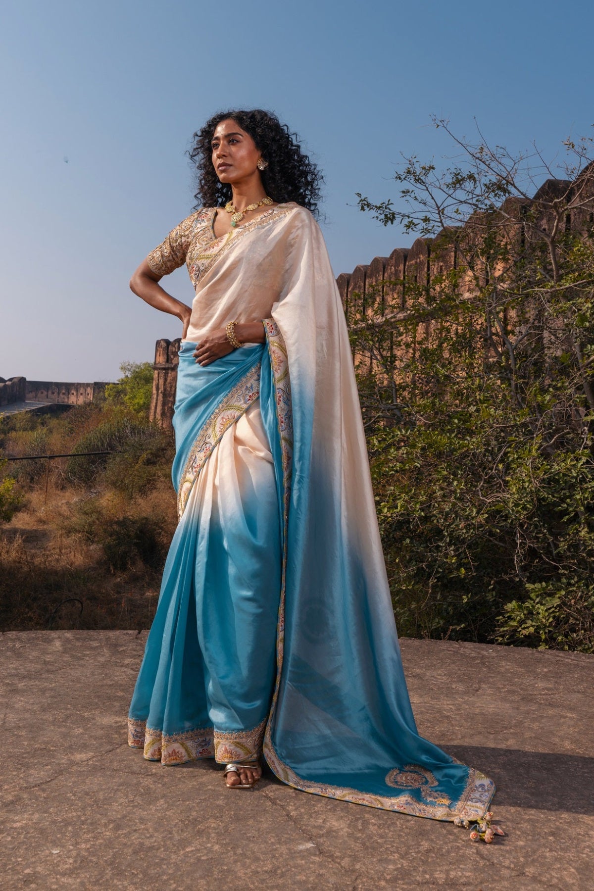 The Ombrã© Saree