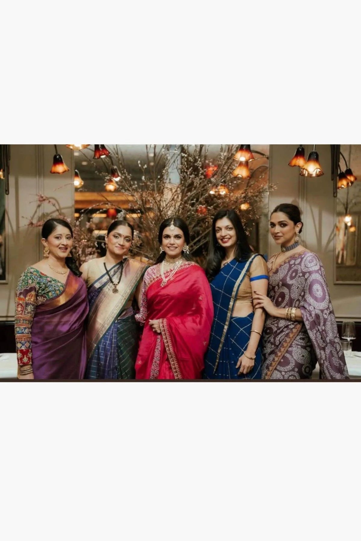 Purple Bandhani Saree