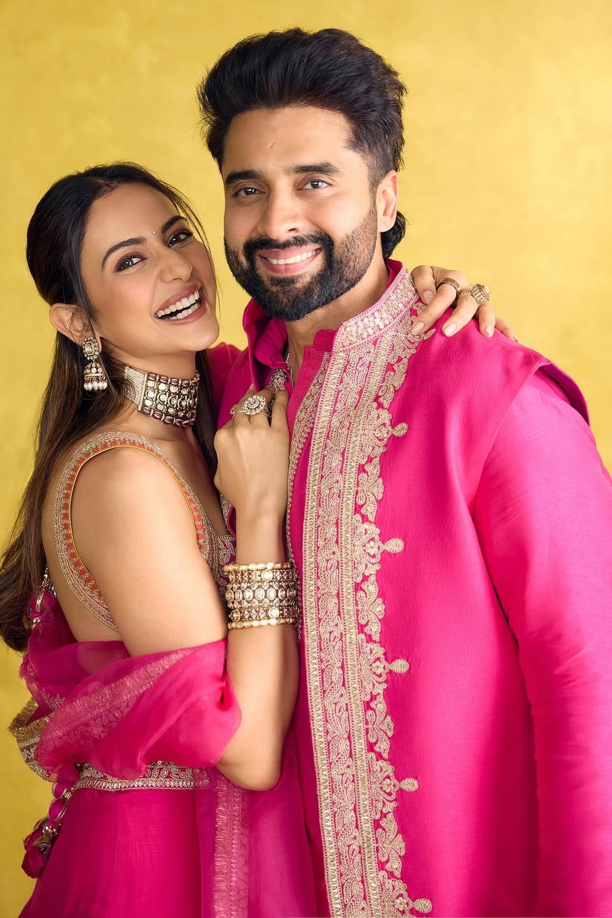 Rakulpreet in Mariyam Lehenga Set