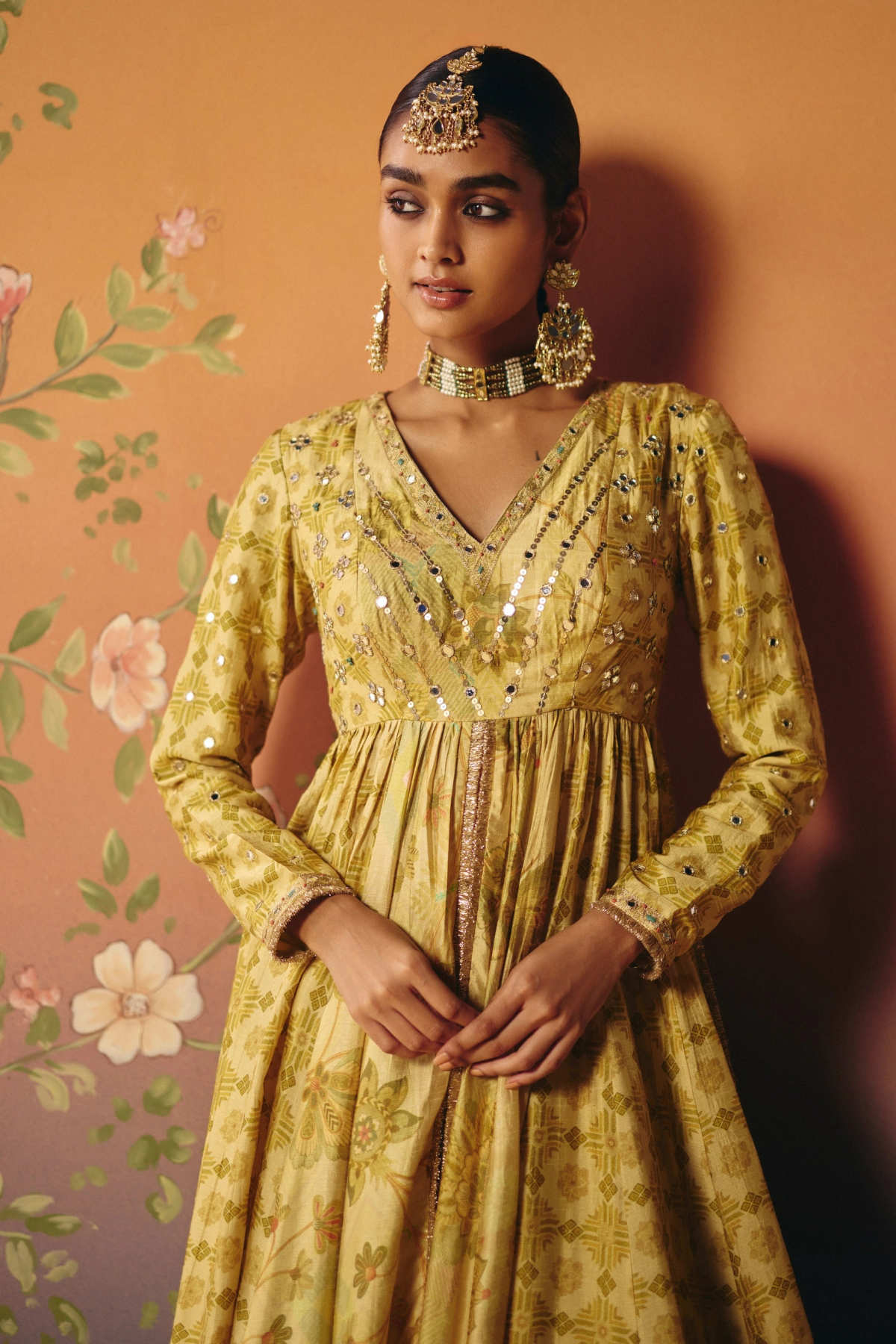 Reet lehenga set