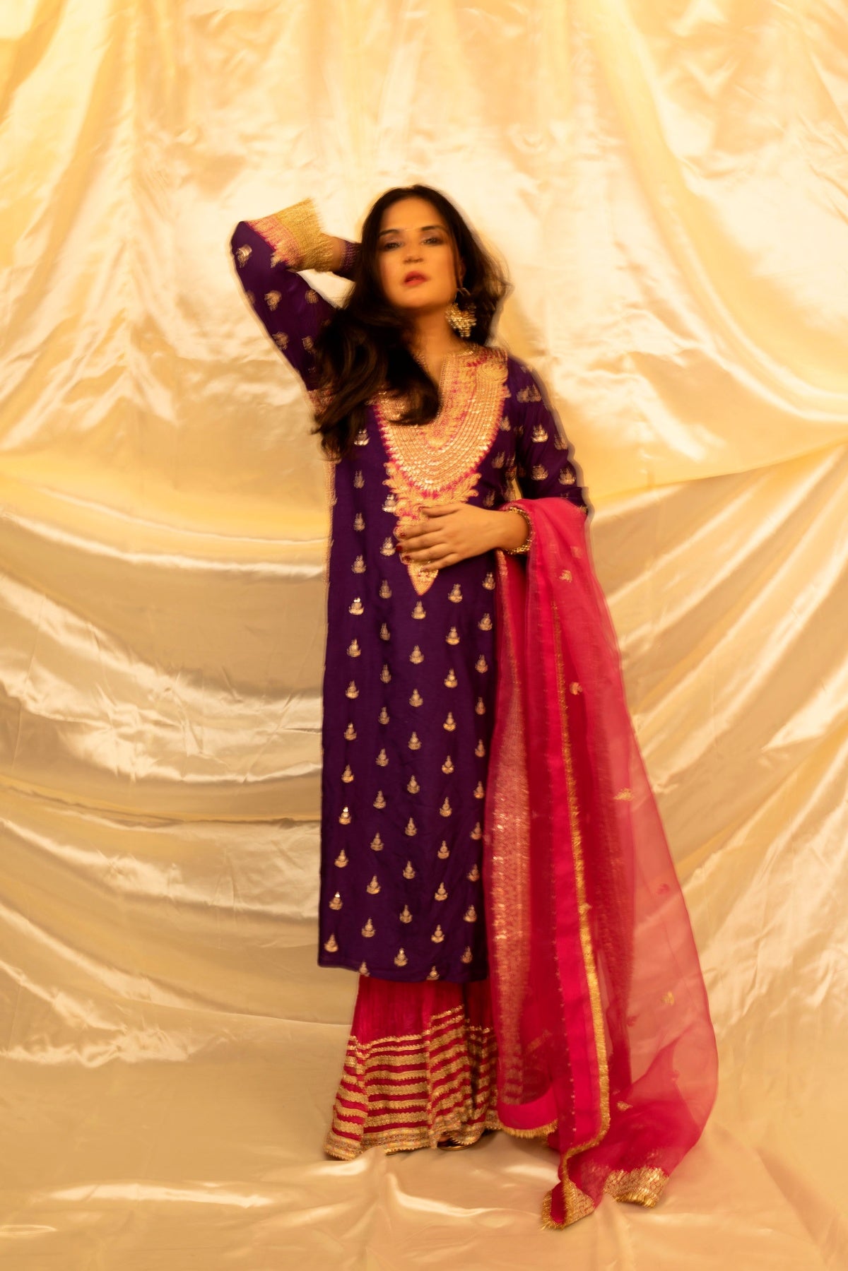 Richa Chadha in Fitoor Sharara Set