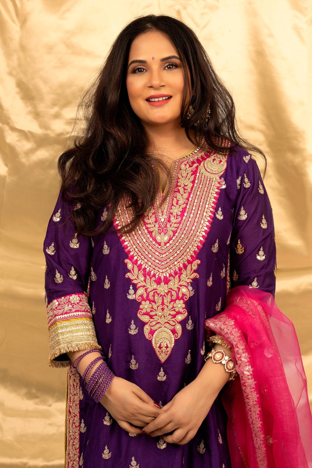 Richa Chadha in Fitoor Sharara Set