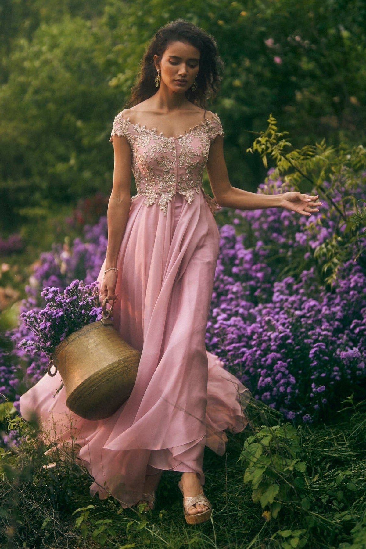 Ruby Gown Set