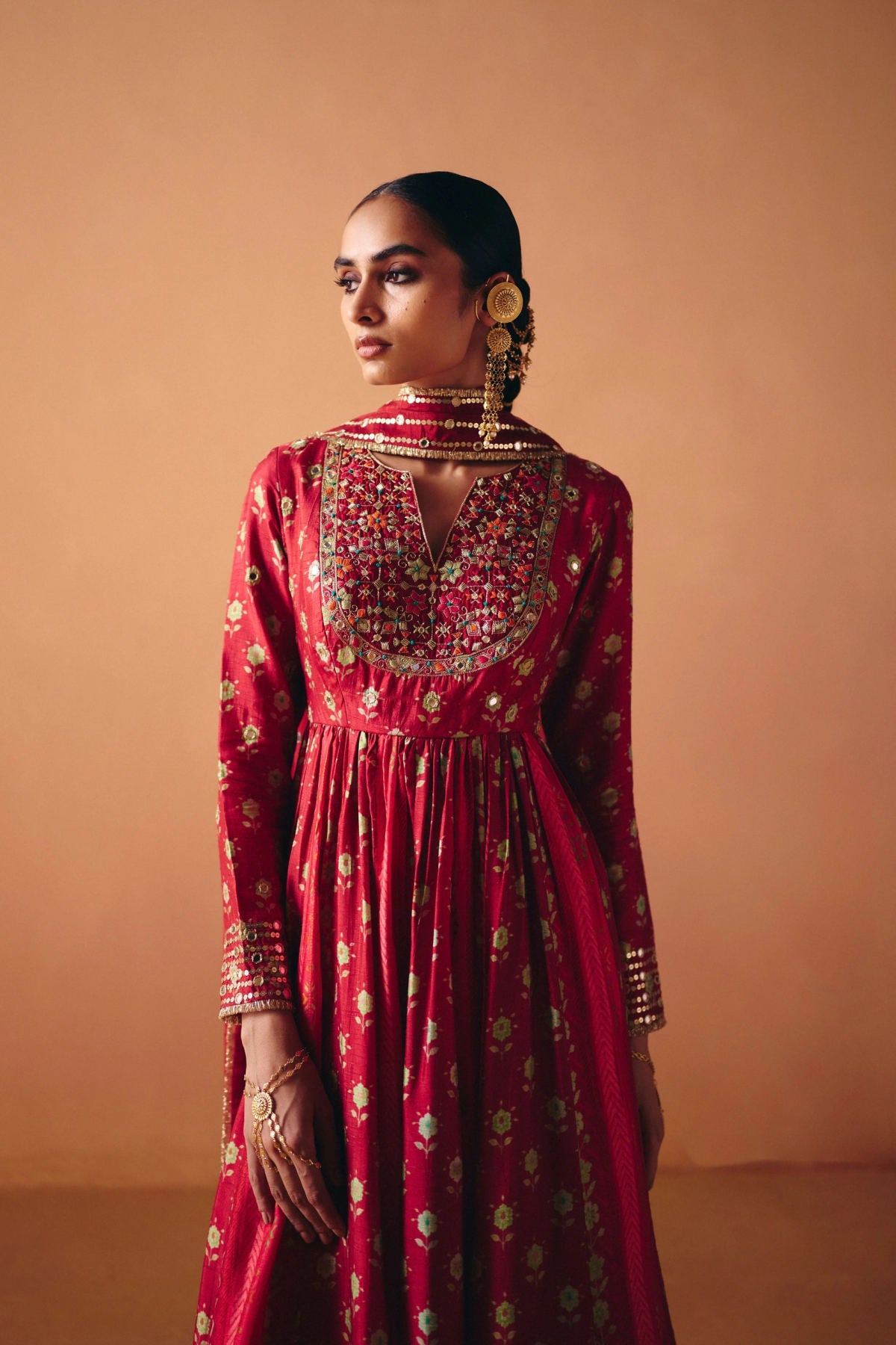 Ruhi Anarkali set