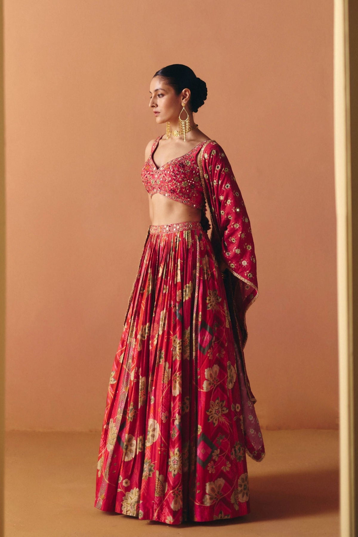 Ruhi lehenga set