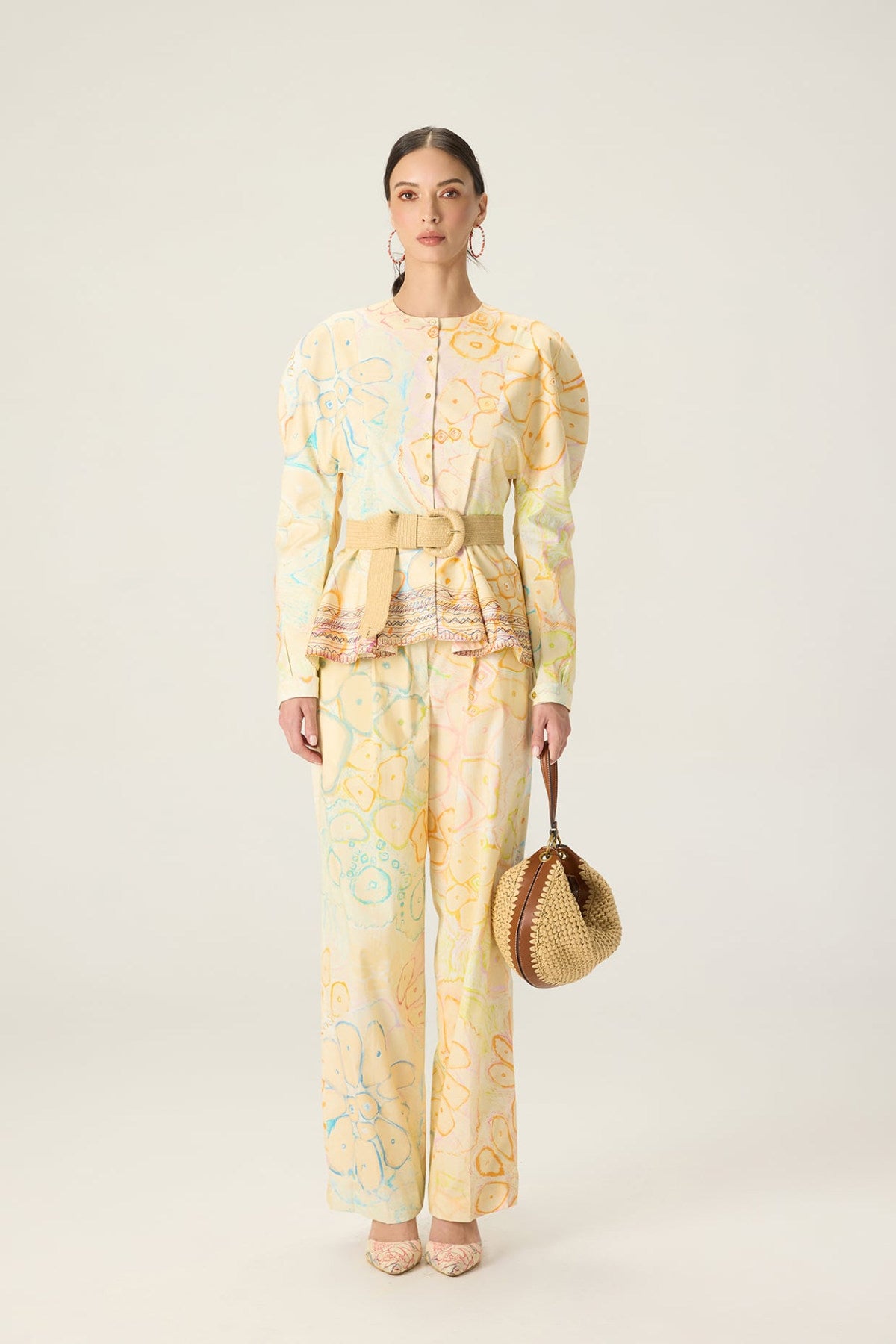 Astrid Blouse Roux Trousers