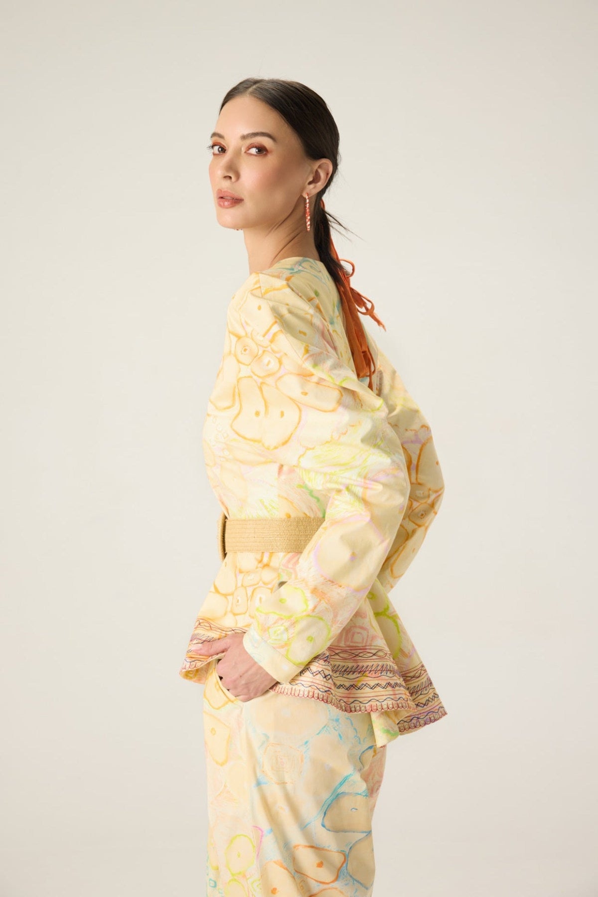 Astrid Blouse Roux Trousers