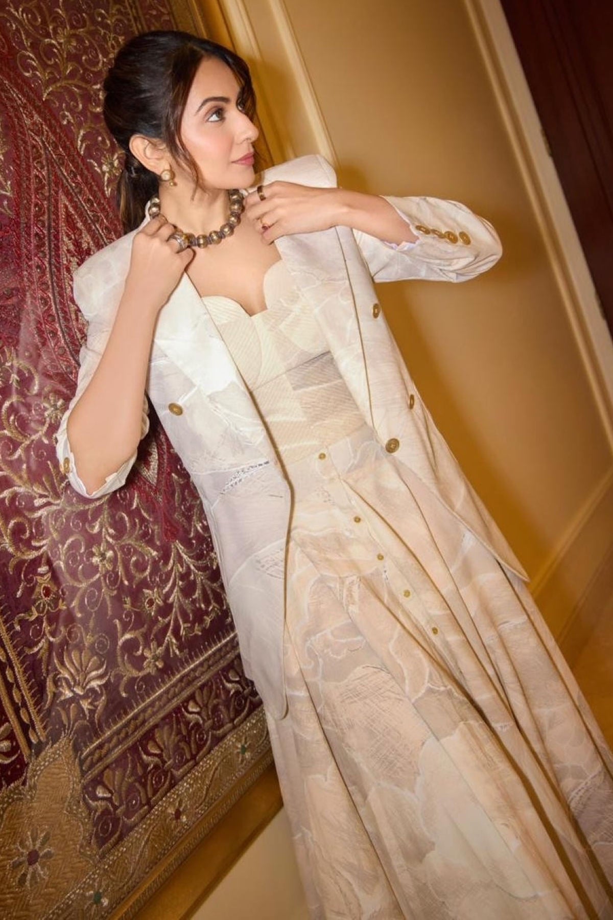 Agnes Corset Ziva Skirt Ezra Blazer