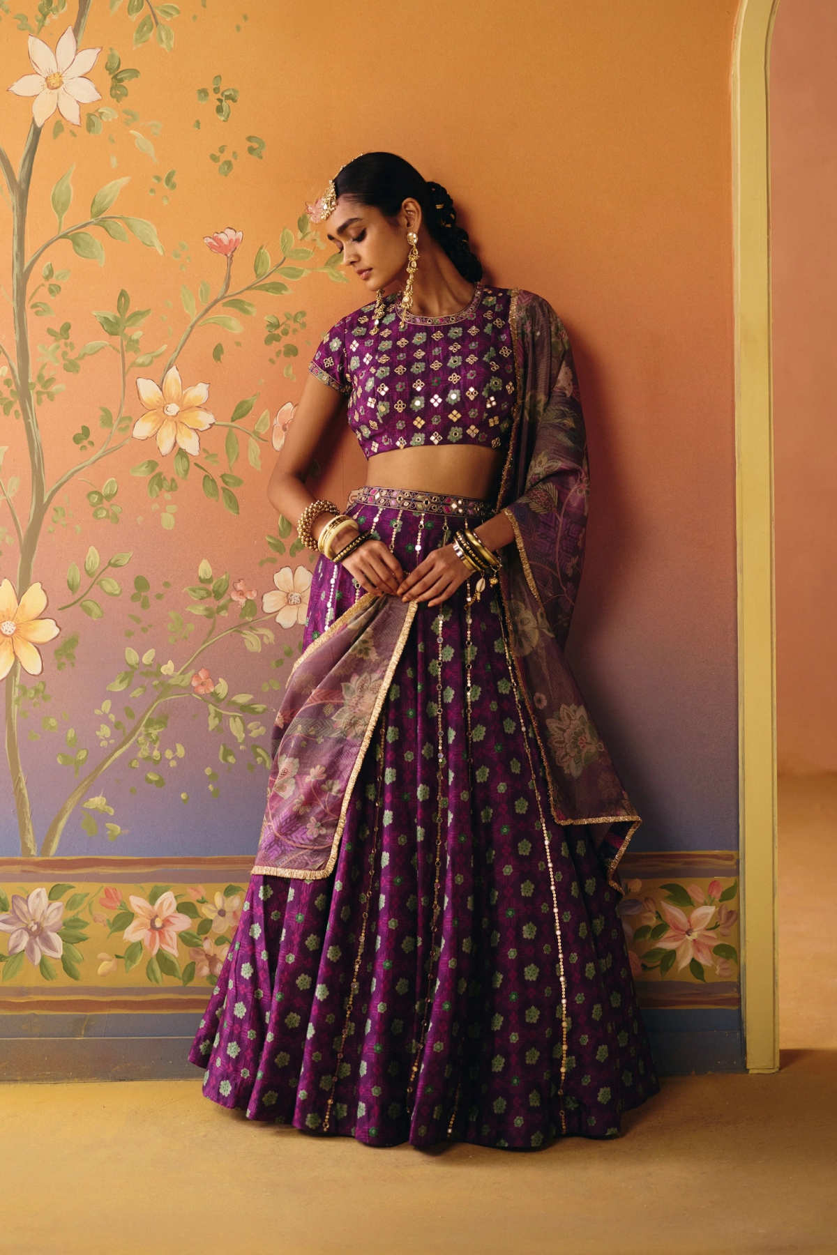 Saanjh lehenga set