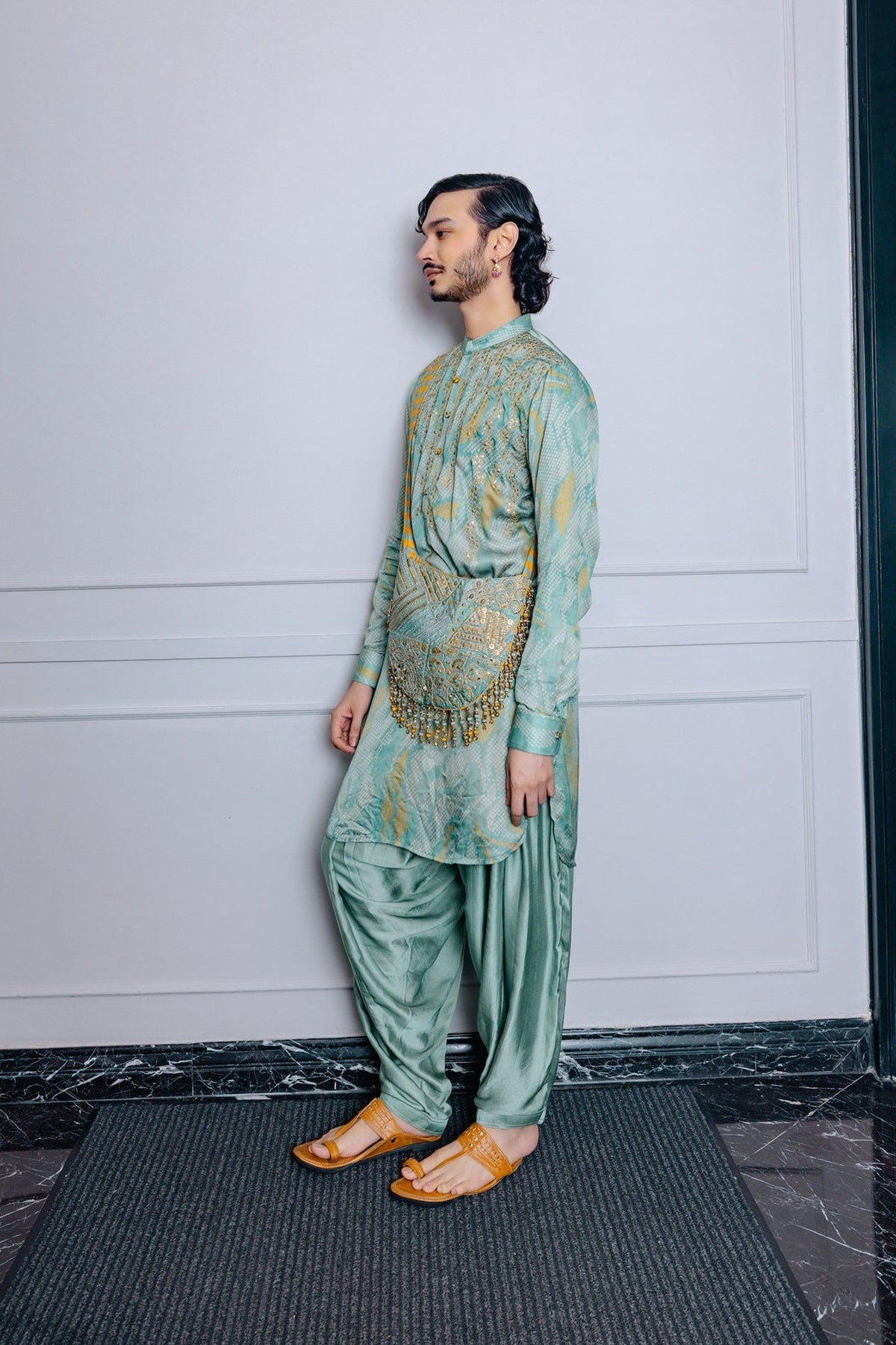 Sage Green Kurta Set