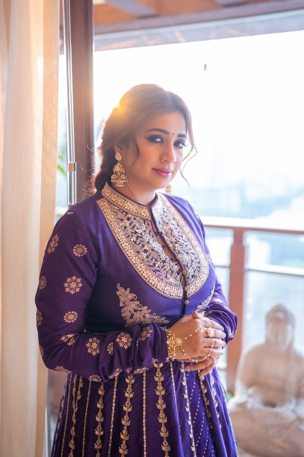 Saira Lehenga Set- Shreya Ghoshal