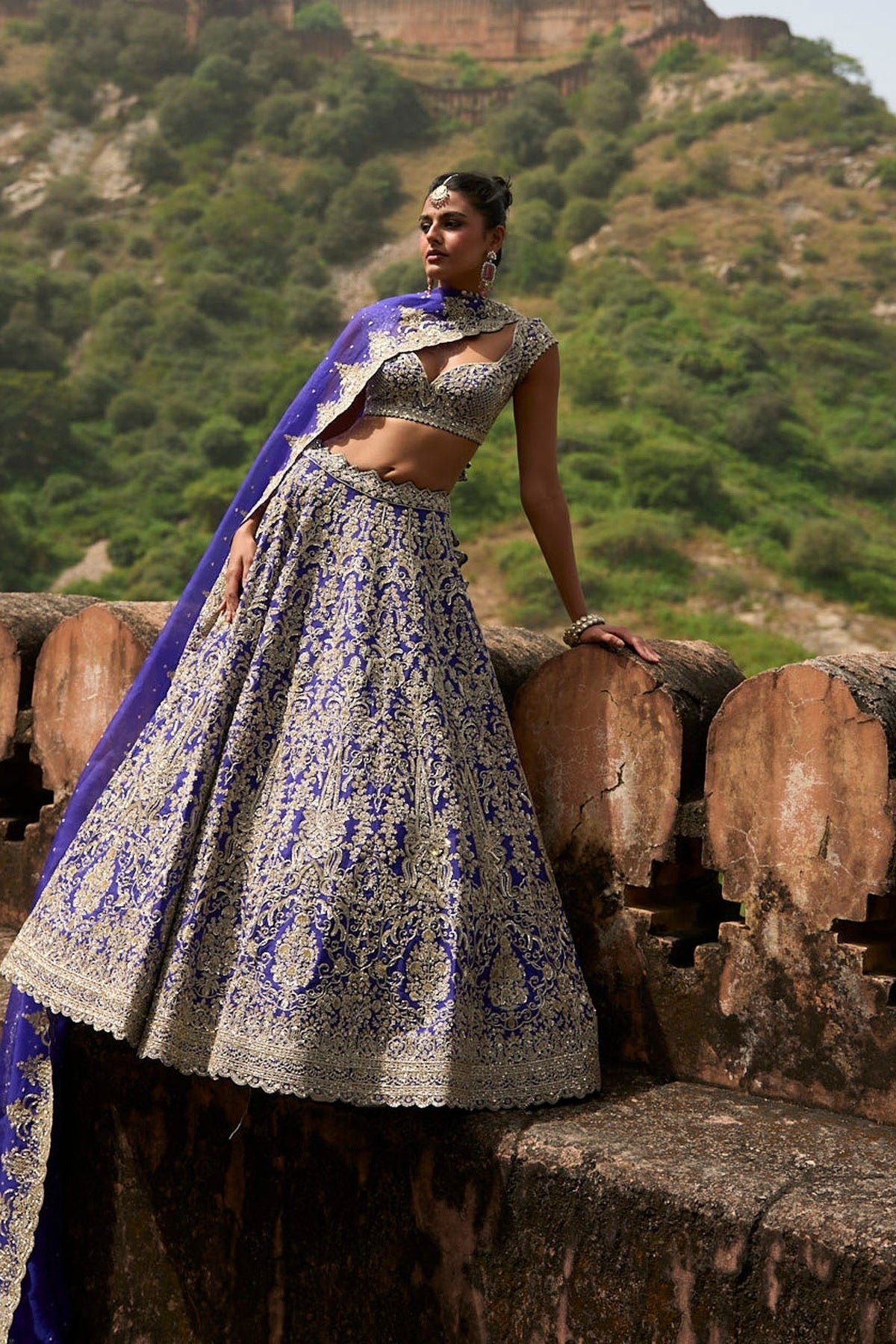 Sapphire Lehenga Set