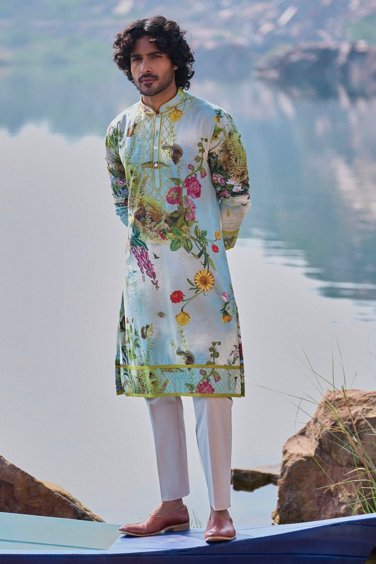 Seagreen Kurta Set