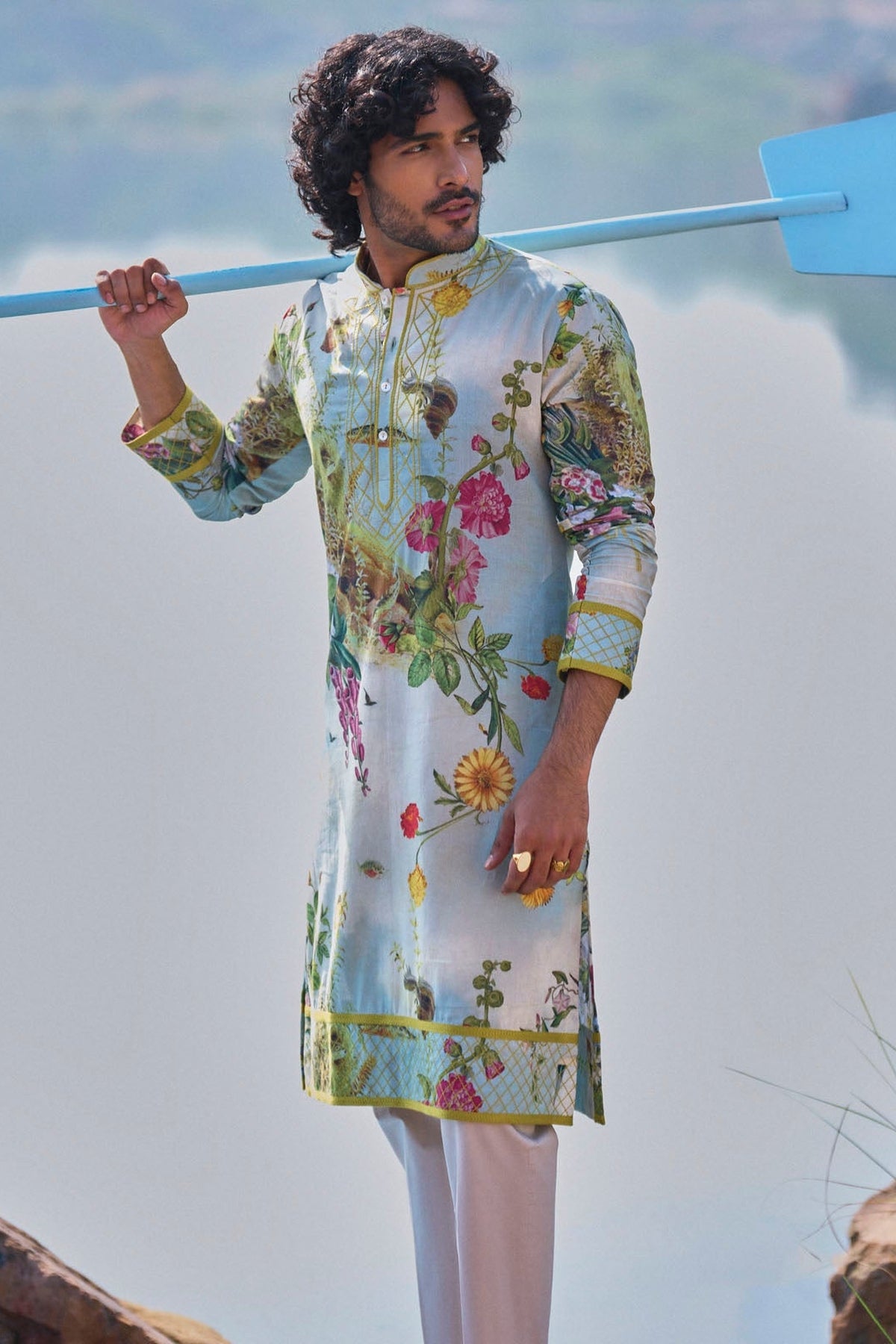 Seagreen Kurta Set