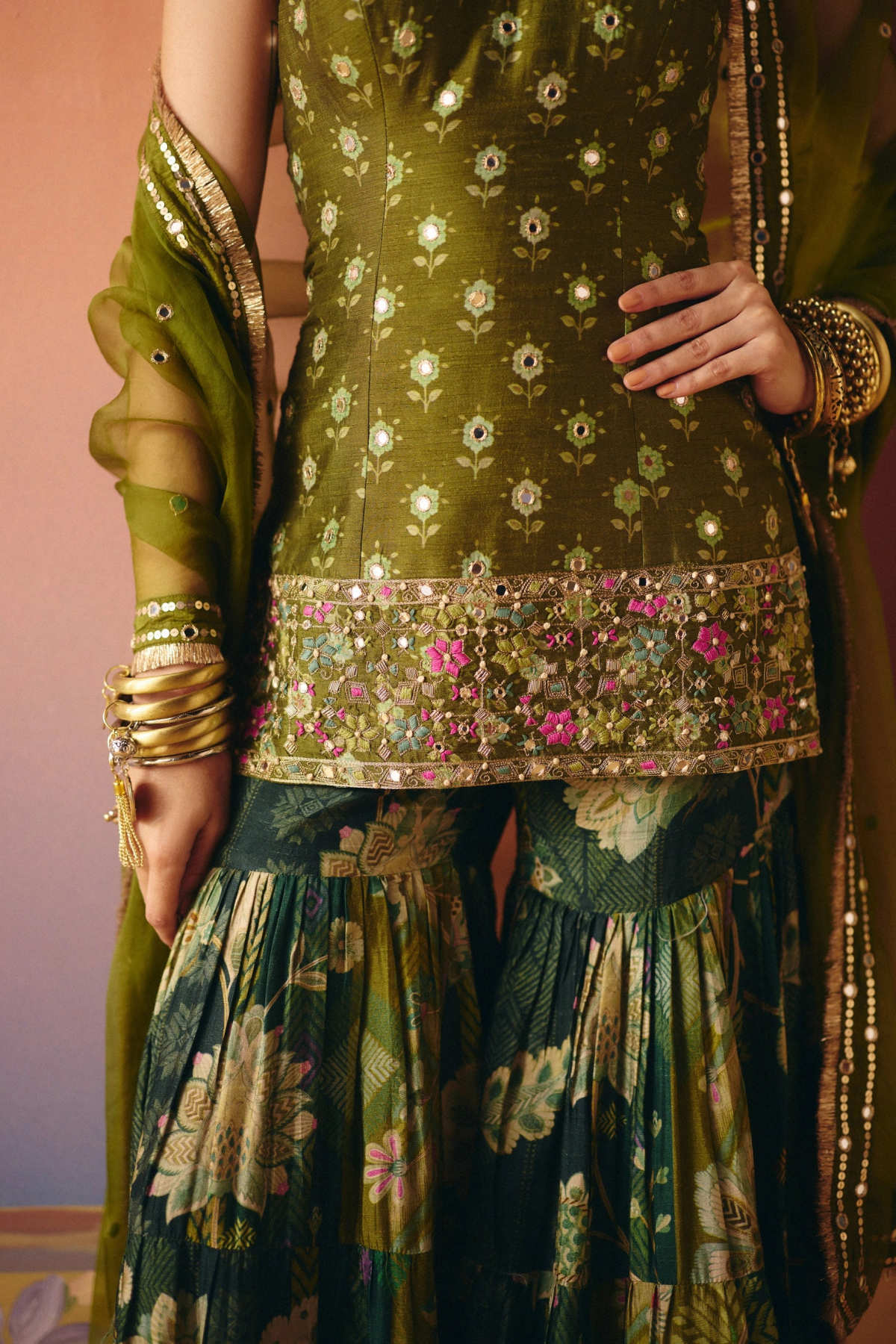 Seher sharara set