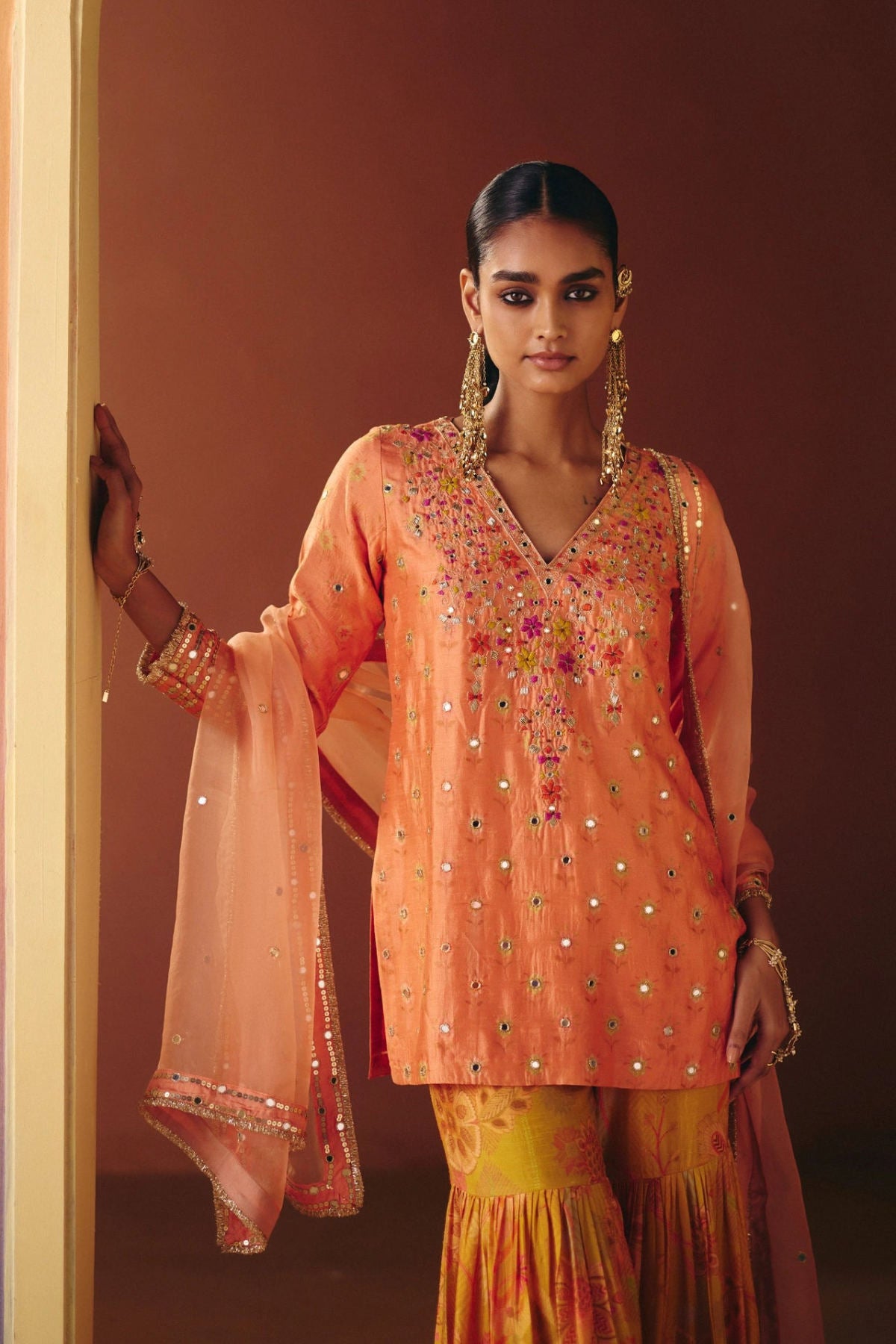 Soni sharara set