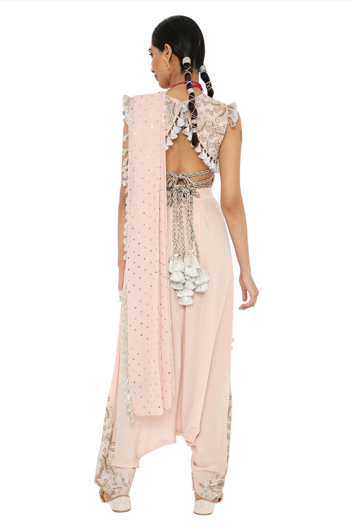 SUROOR Dhoti Drape Set