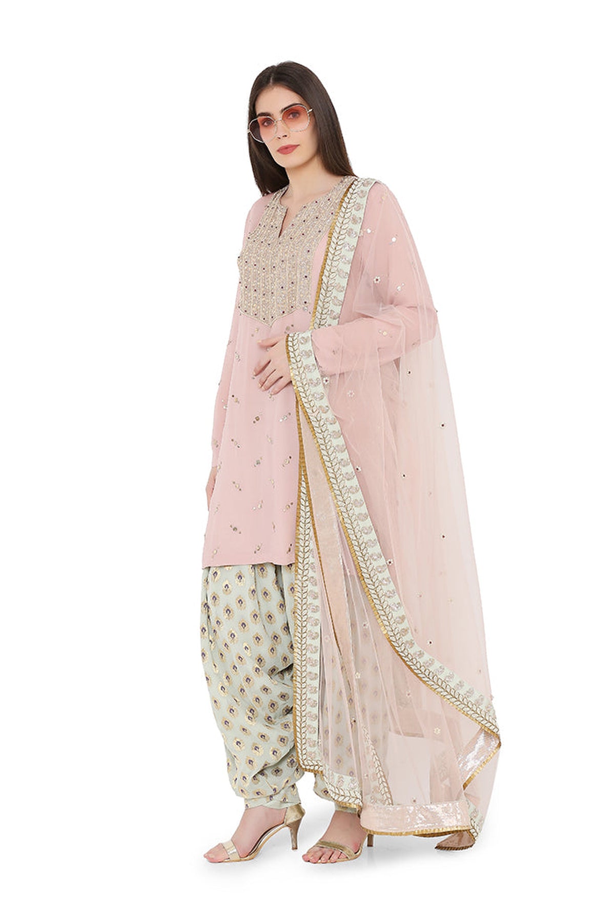 ROSE PINK SALWAR SET