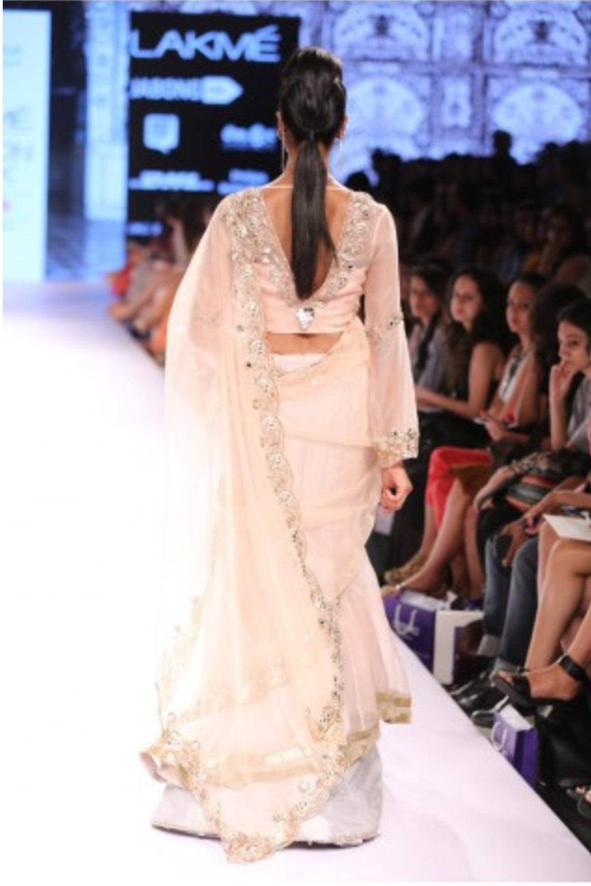 The Nisa Lehenga Sari