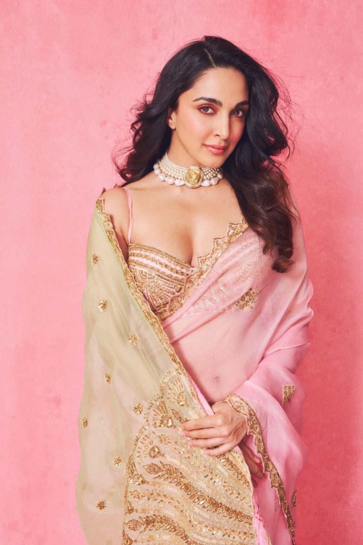 'Gulposh' Saree