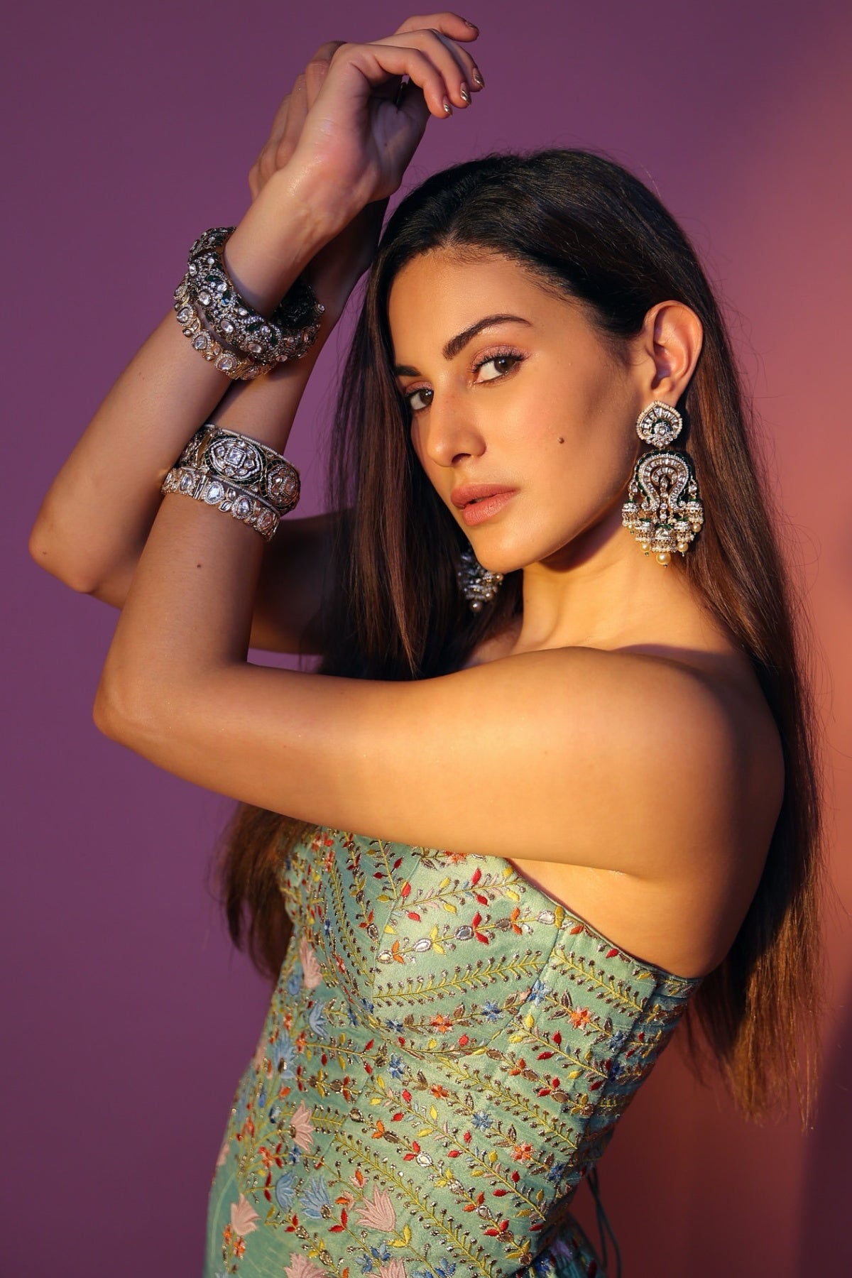 AMYRA DASTUR IN MEHER FLARED PANTS