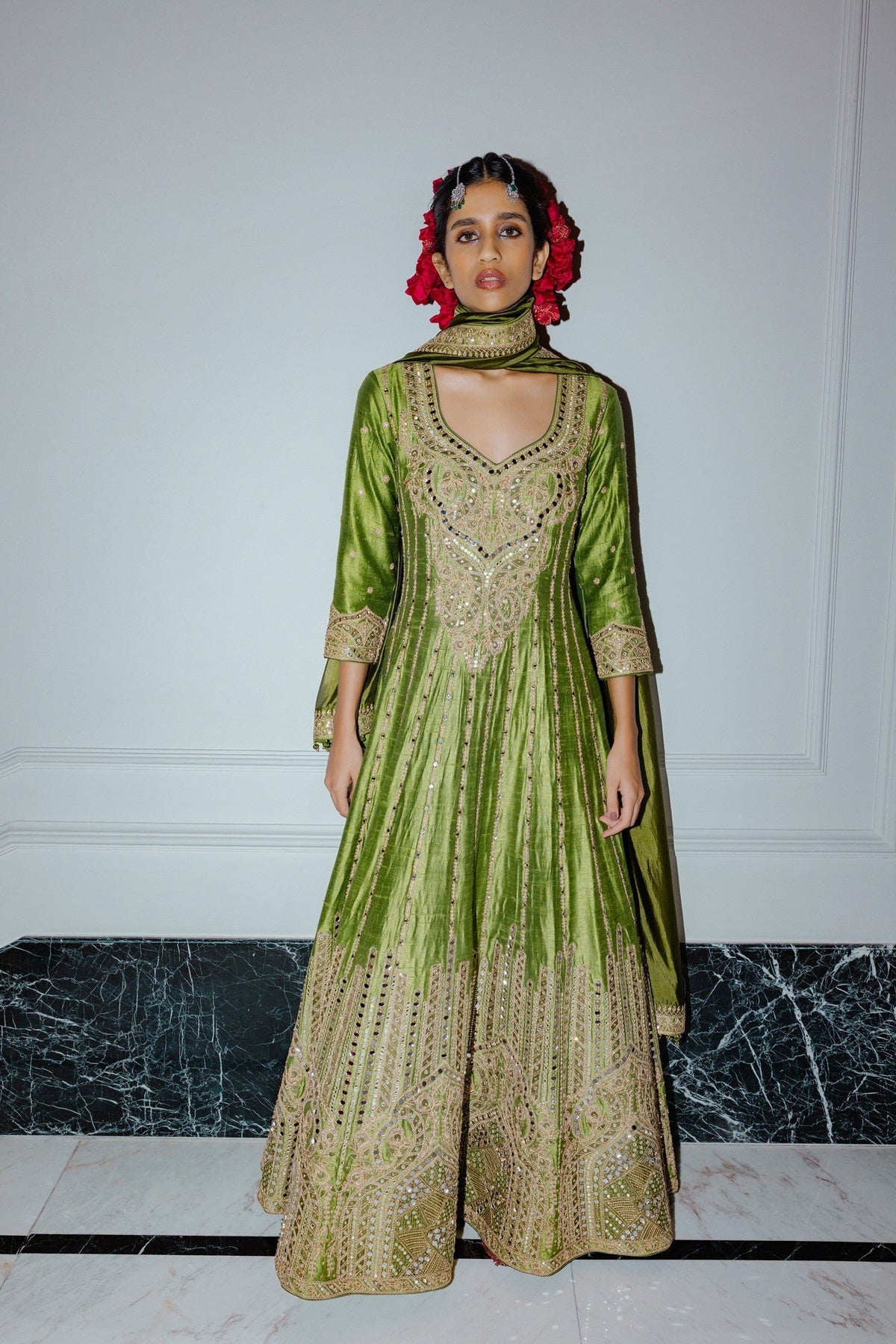 The Classic Anarkali set