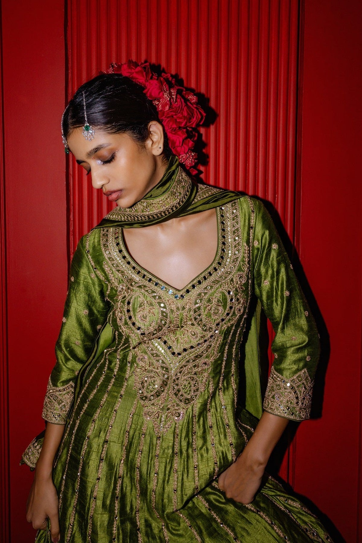 The Classic Anarkali set