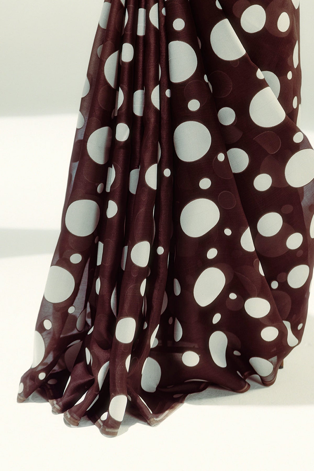Espresso Confetti Saree