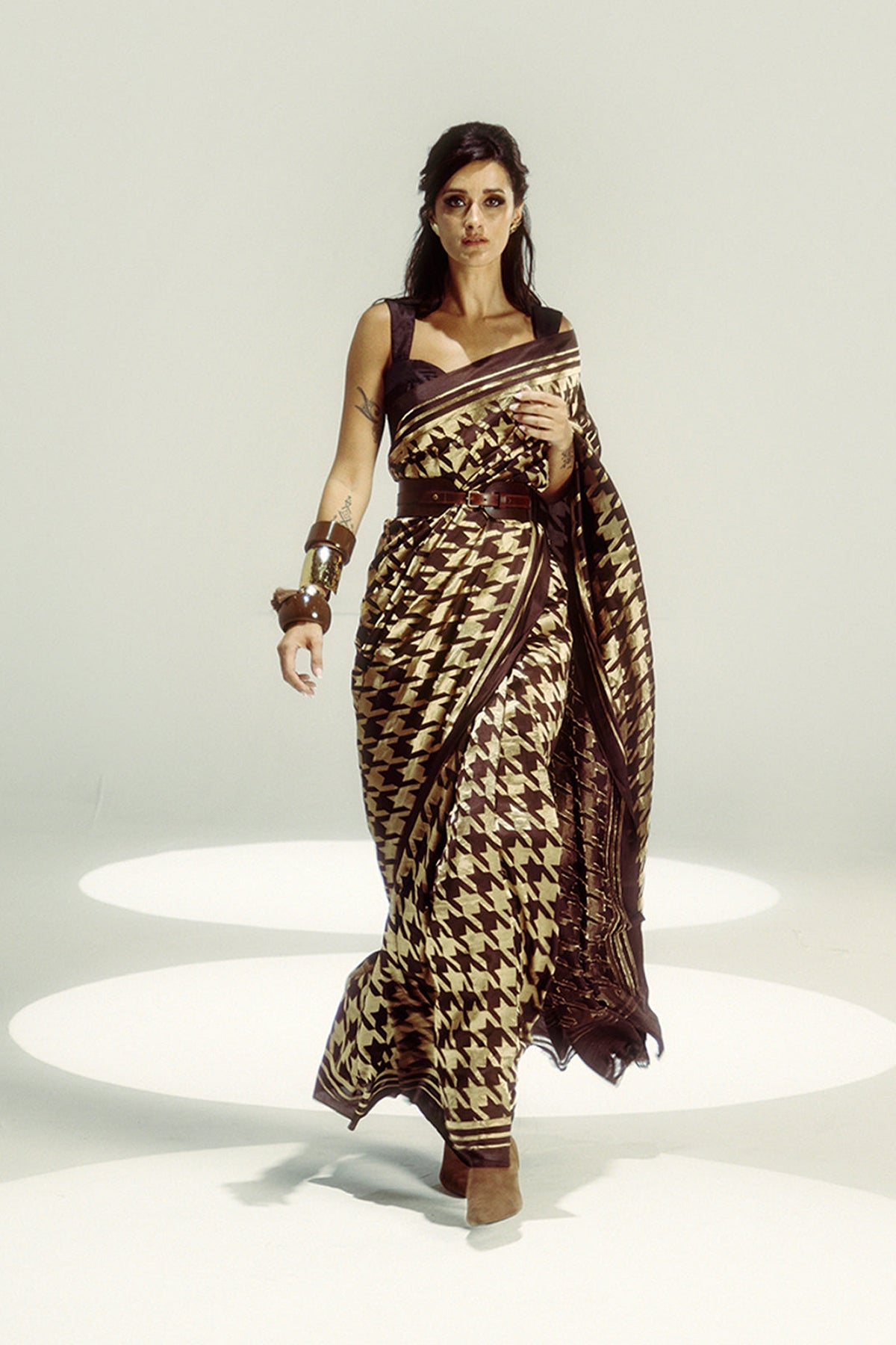 Espresso Gerum Saree