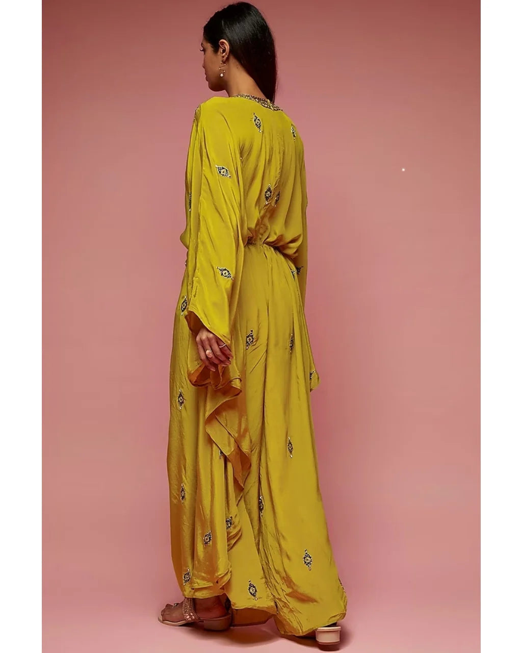 Mustard Kaftan Jumpsuit