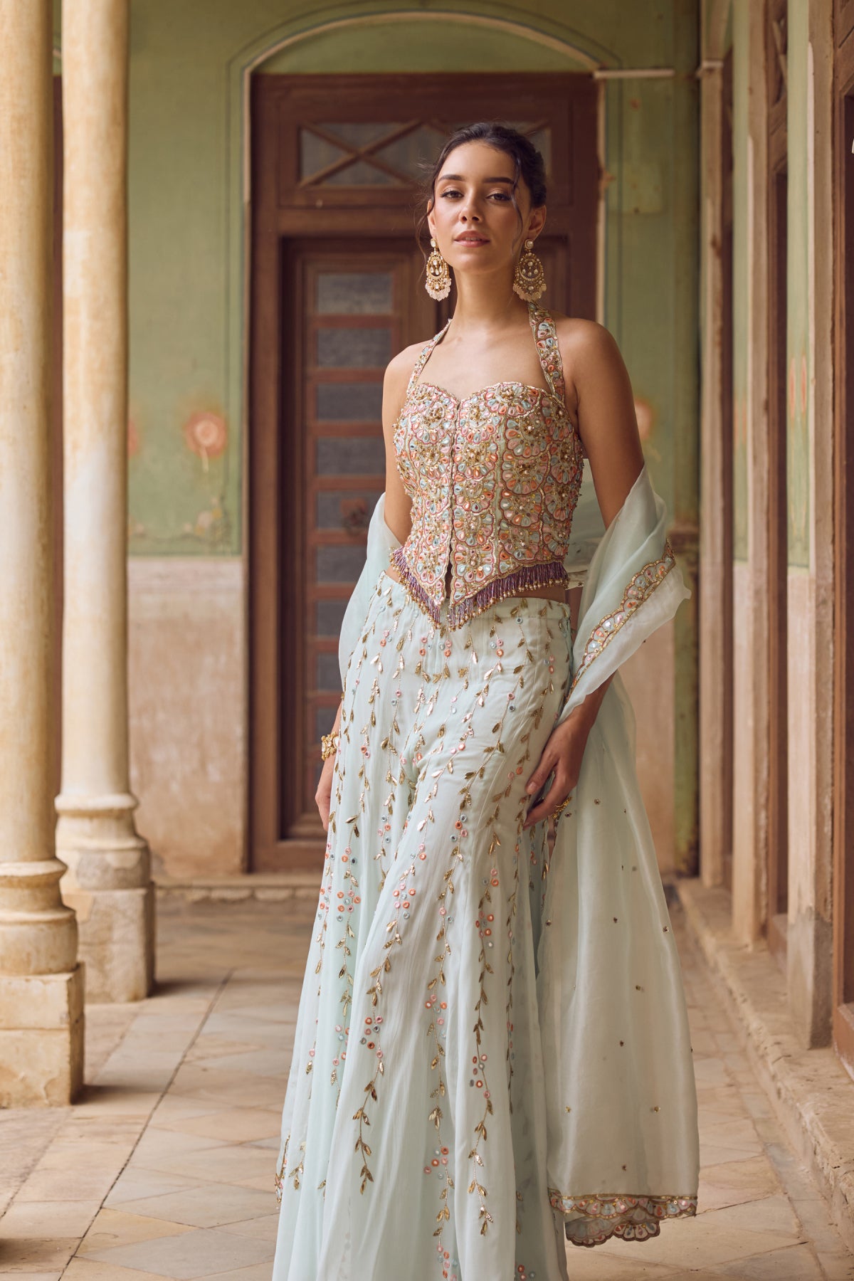 Zara Sharara Set
