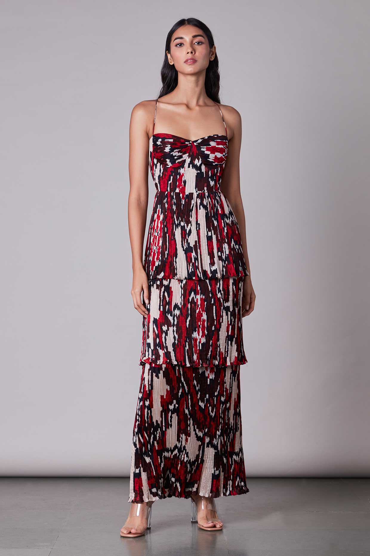 SK Ikat Tier Dress AW 21115