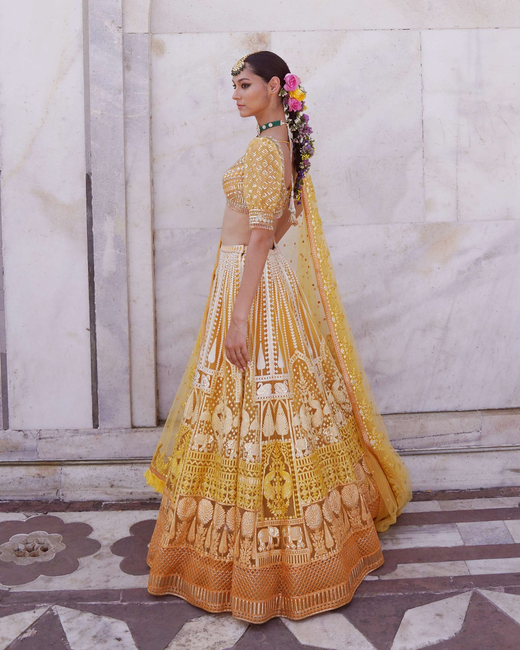 NADIA BRIDAL LEHENGA SET
