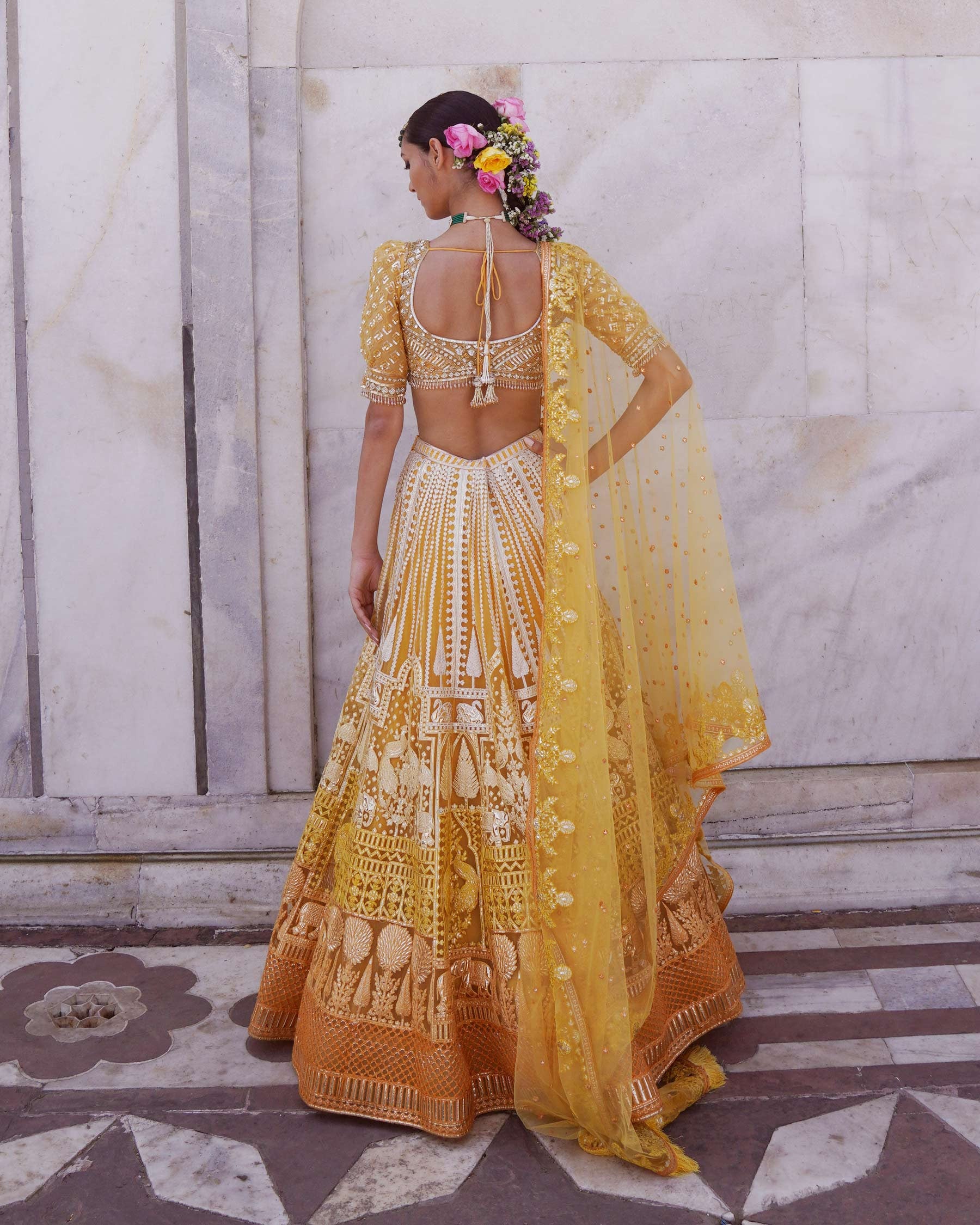 NADIA BRIDAL LEHENGA SET
