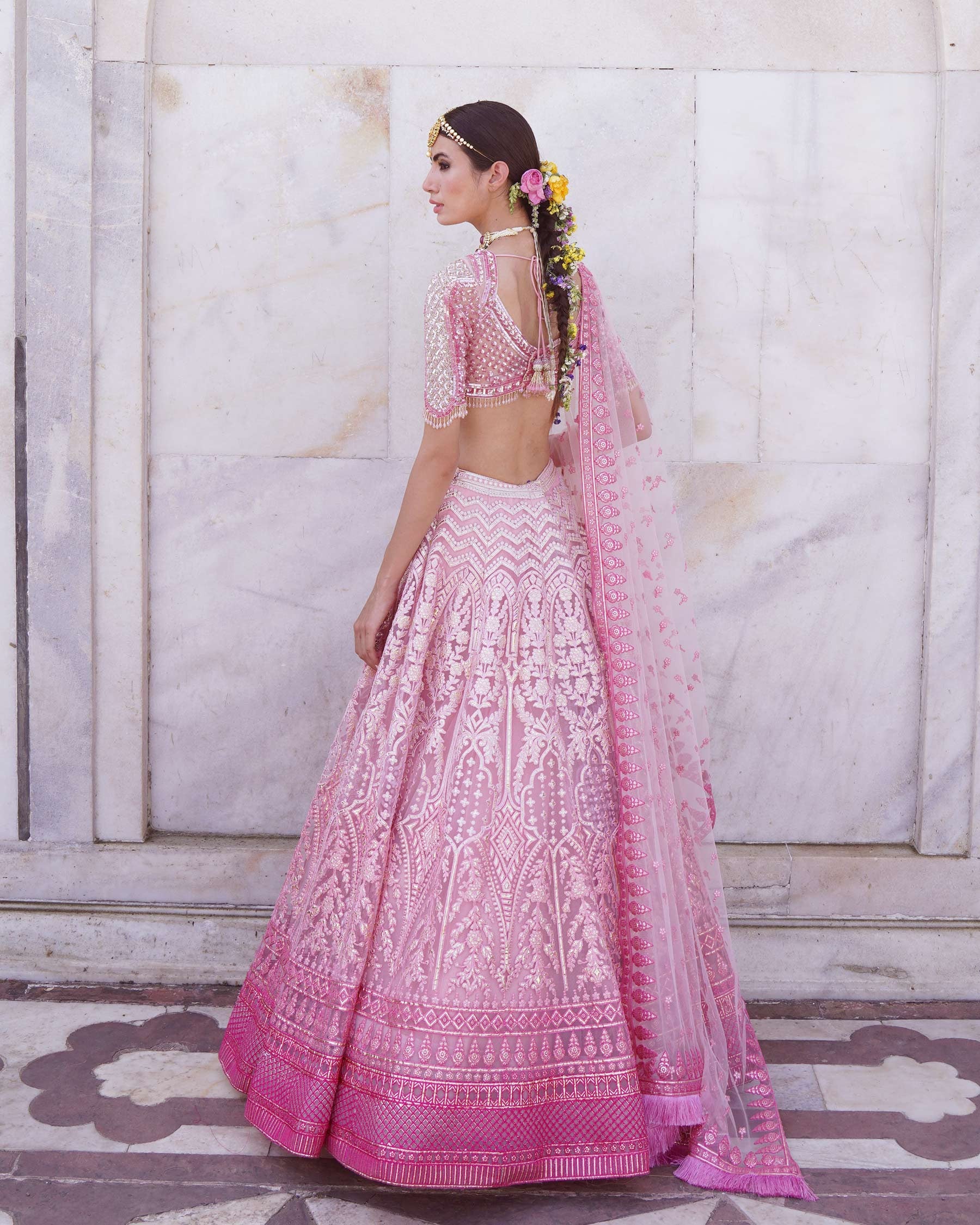 MEADOW BRIDAL LEHENGA SET