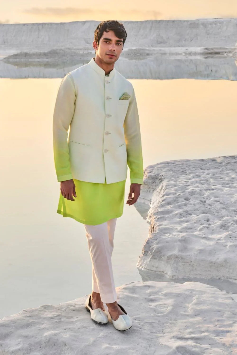 SG Lime Green Bundi Set