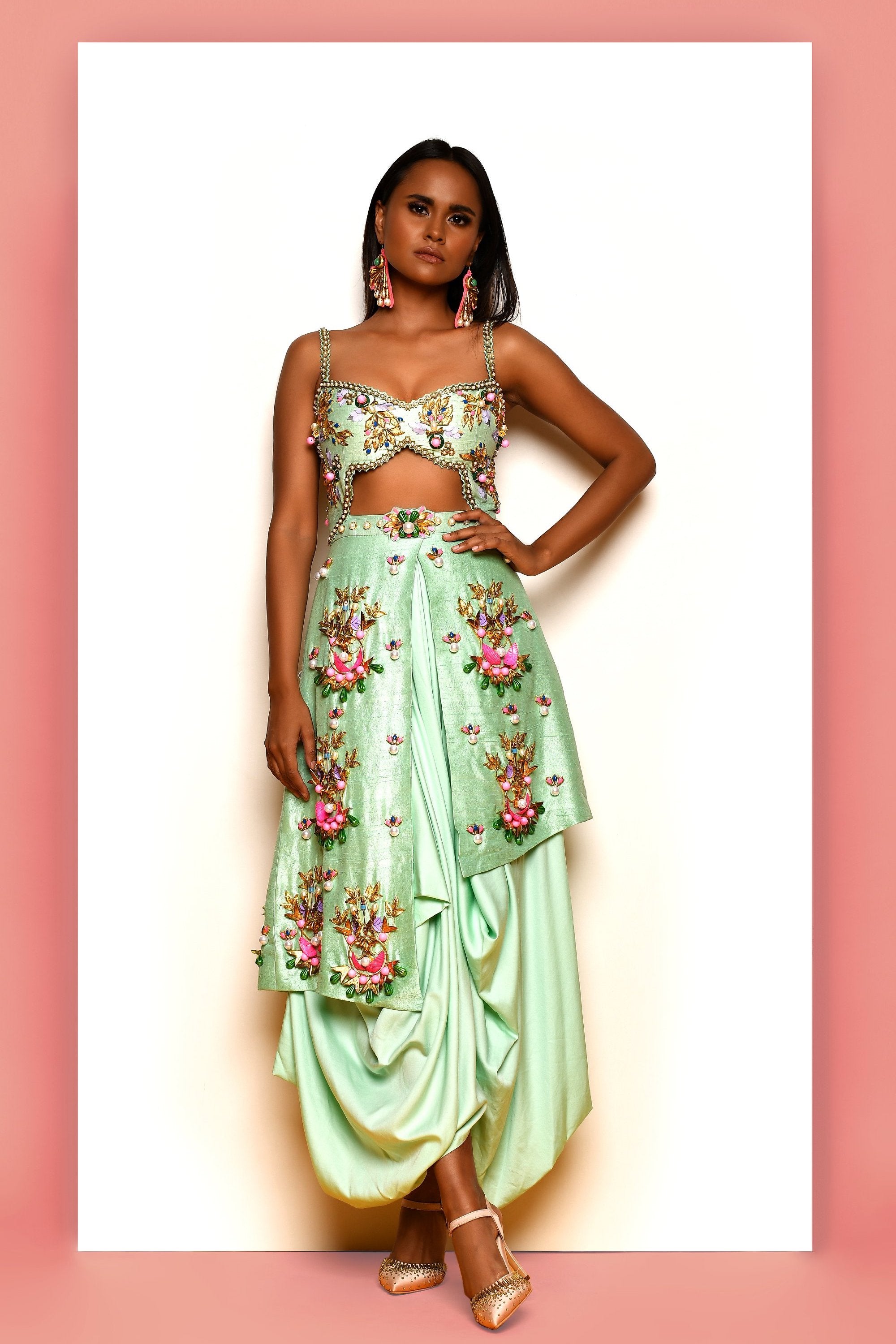 BUGGERED - MINT JUMPSUIT