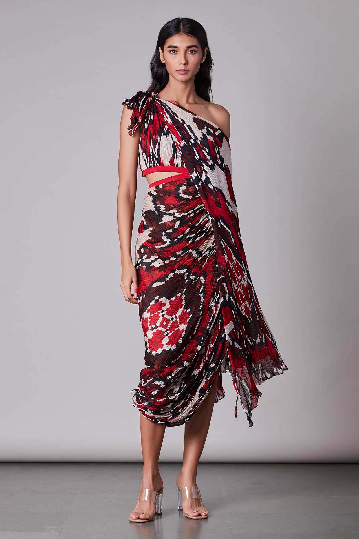 SK Kaftan Sari Dress AW21153