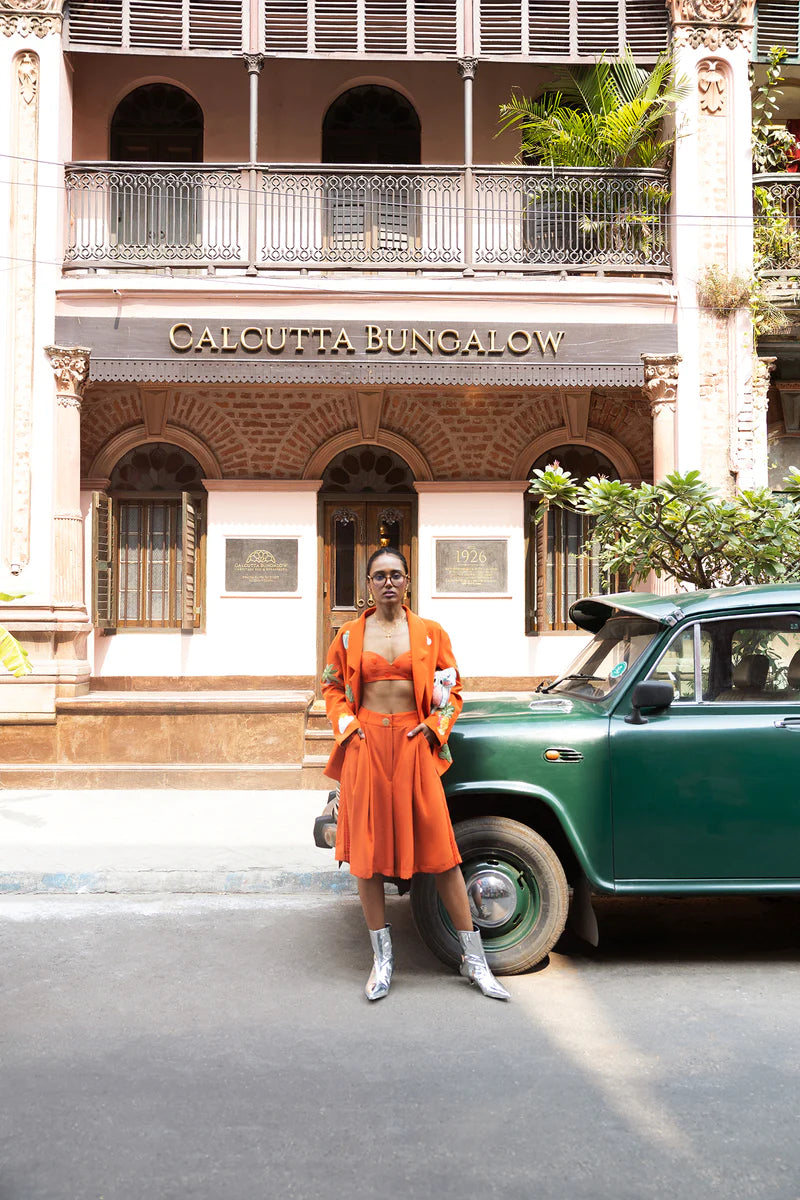 ORANGE IS AN ISLAND BERMUDA SET