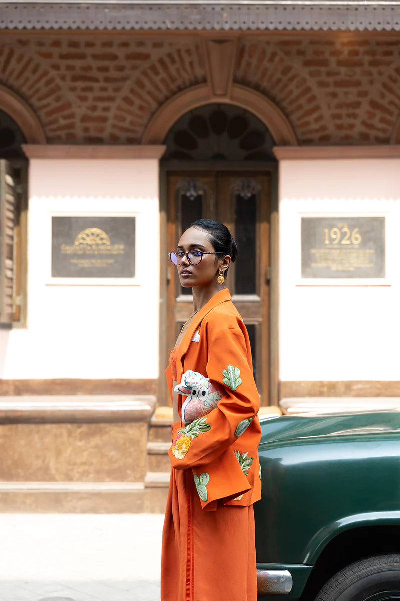 ORANGE IS AN ISLAND BERMUDA SET