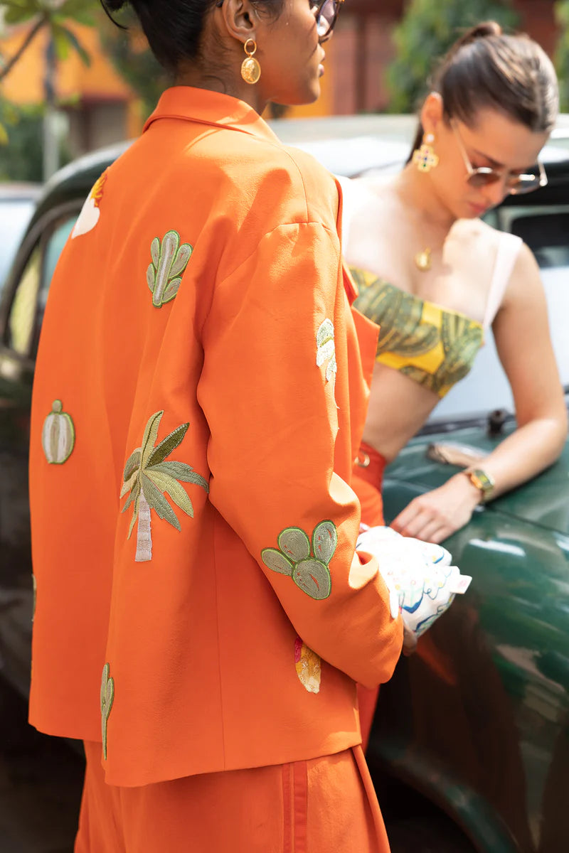 ORANGE IS AN ISLAND BERMUDA SET