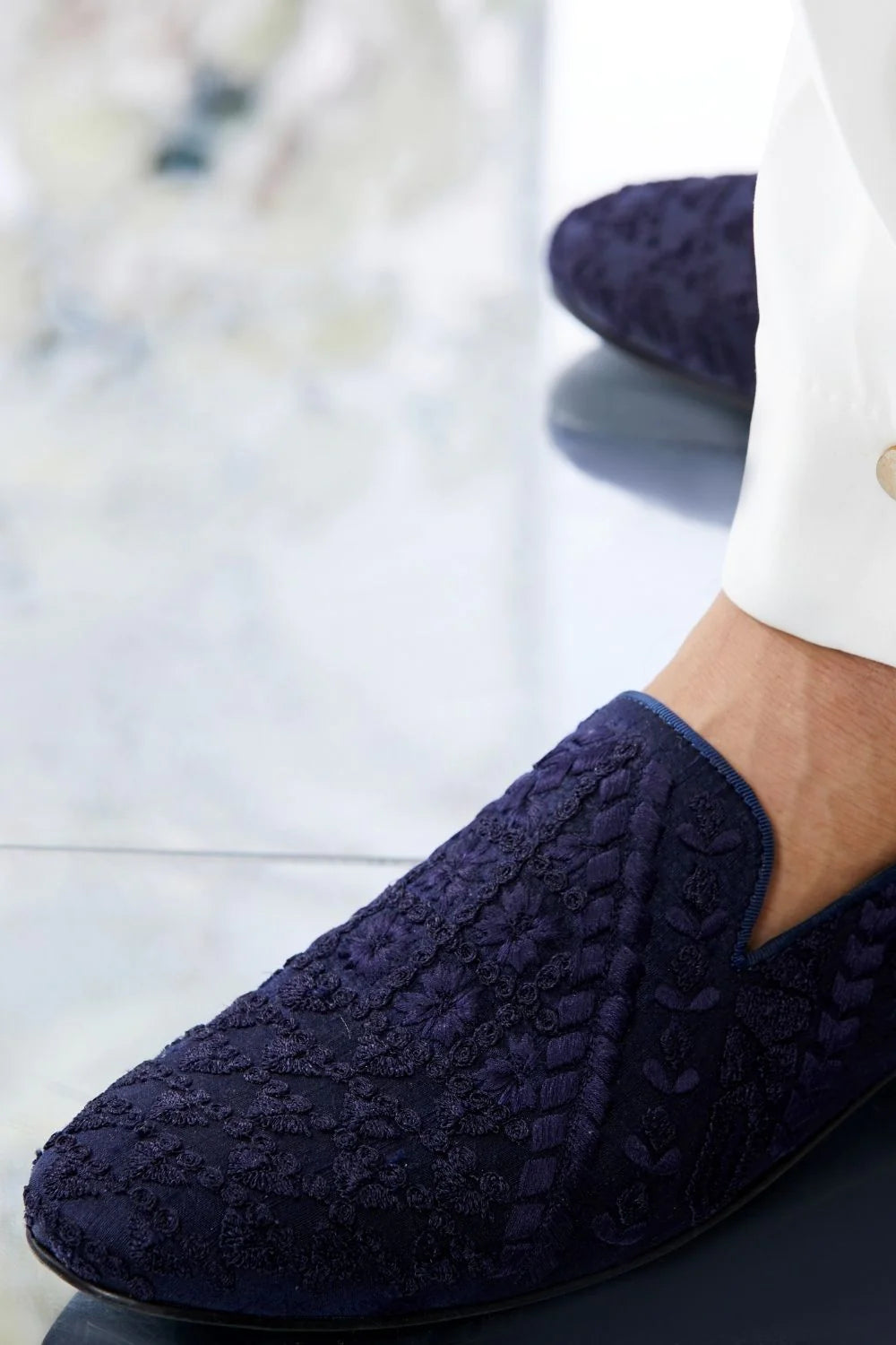 SG Midnight Blue Sherwani Set